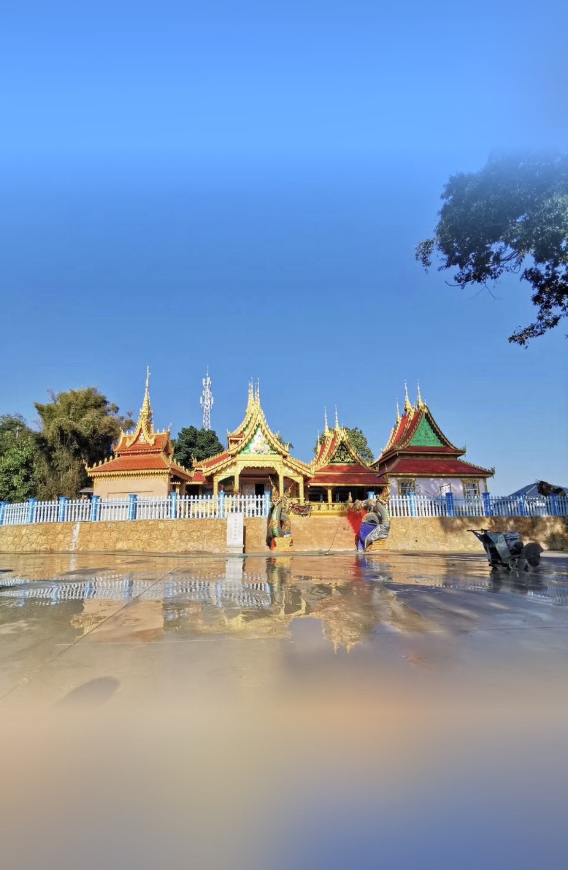 老曼伞总佛寺实景照片