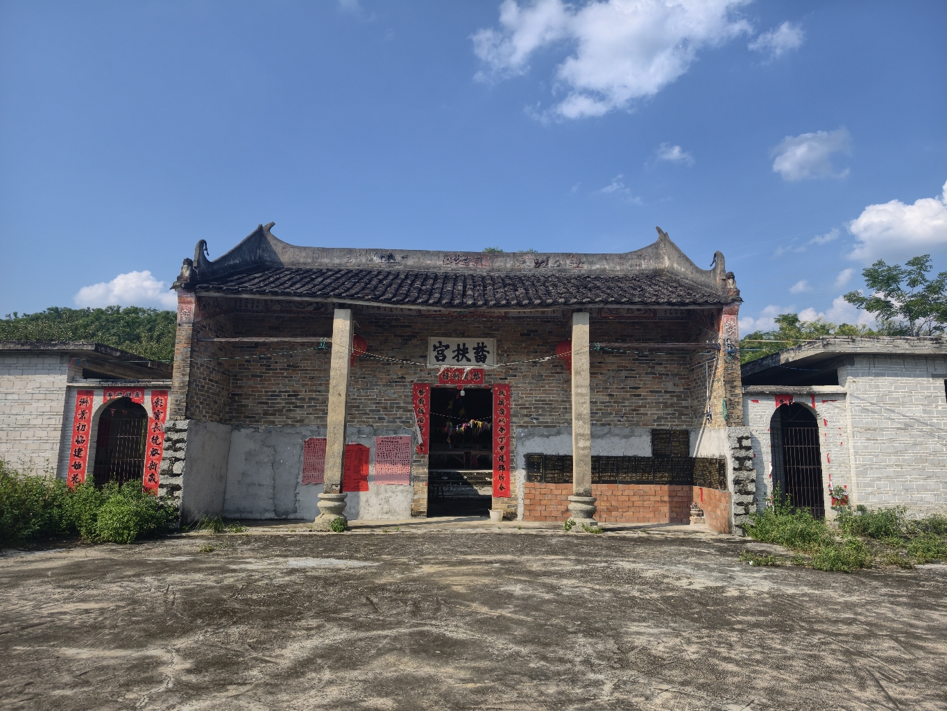榃扶宫庙实景照片