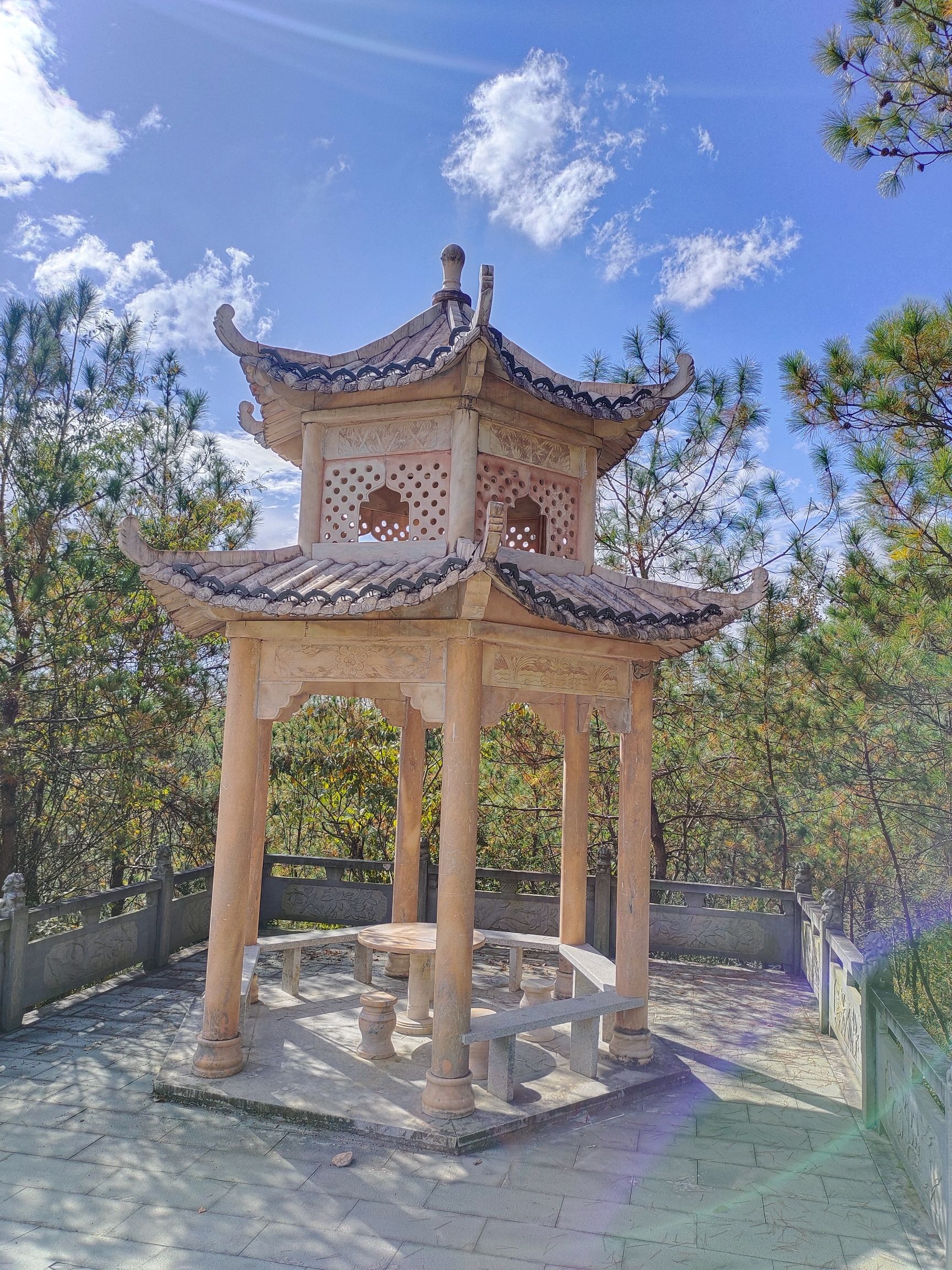 龙潭道观实景照片