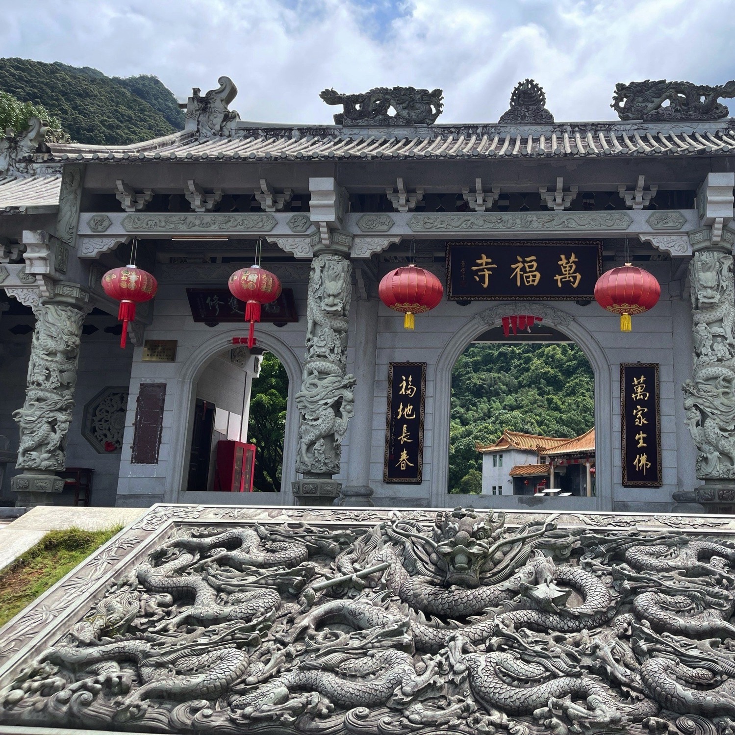 万福寺实景照片
