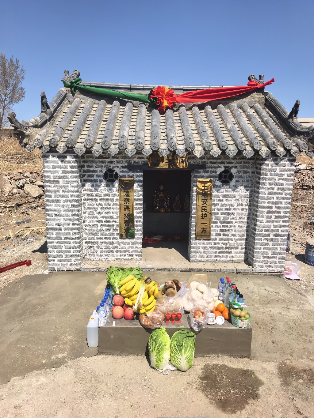 长春北湖城隍土地庙实景照片