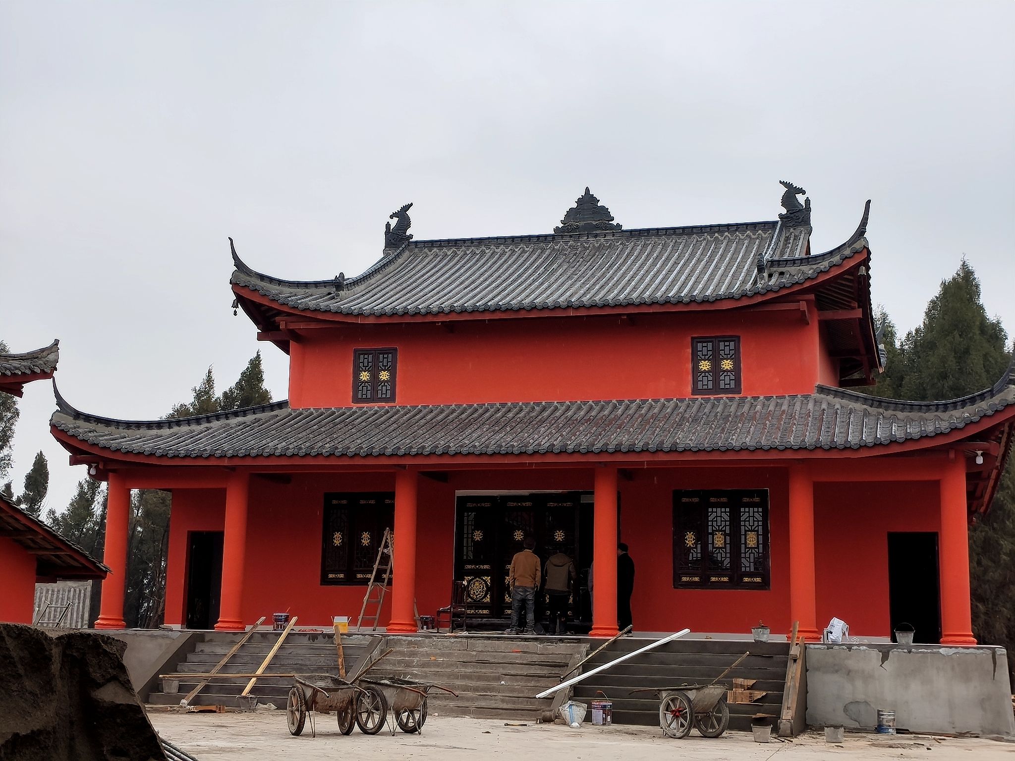 鹤鸣仙观实景照片