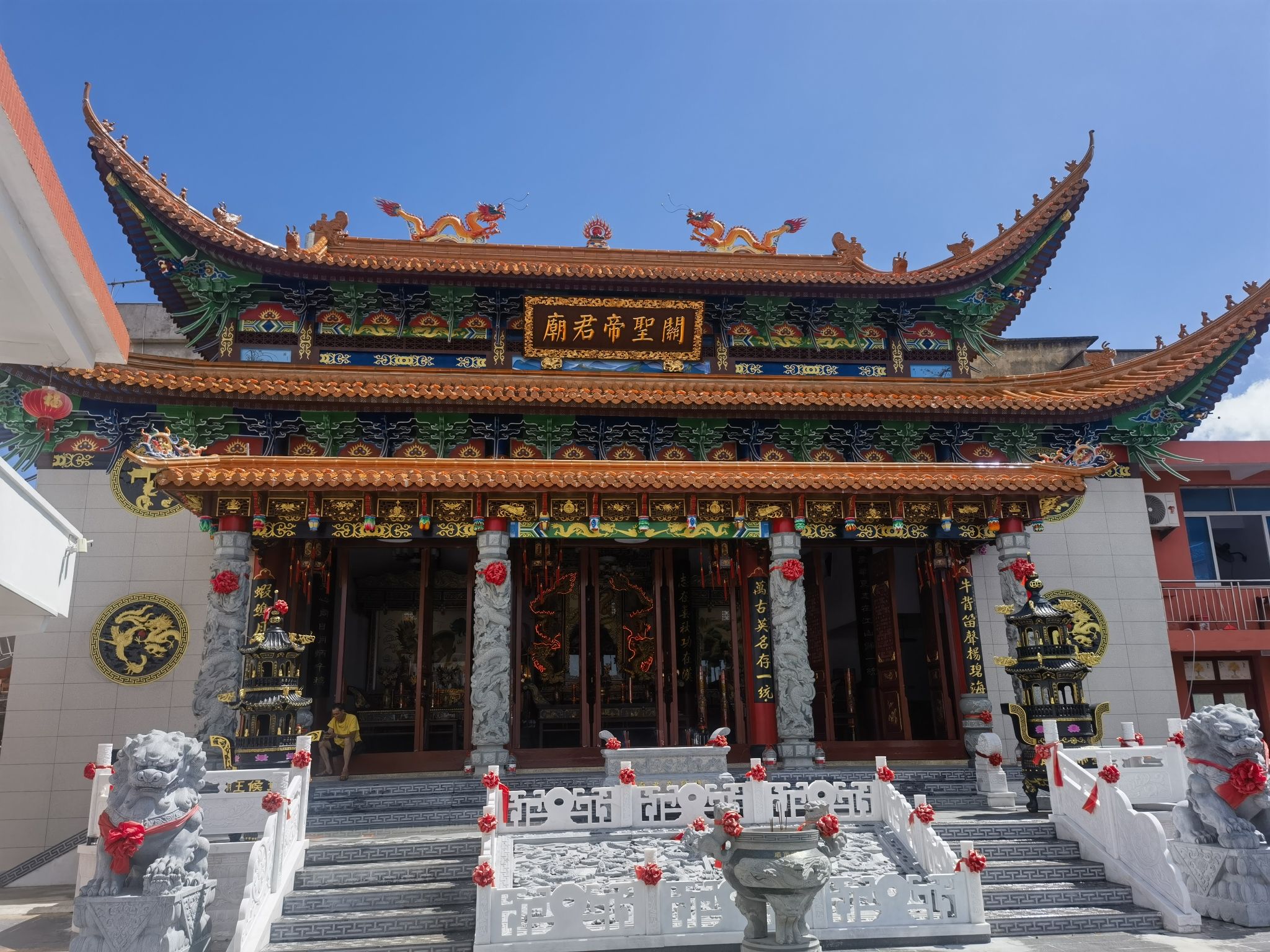 霞浦三沙西澳关帝庙实景照片