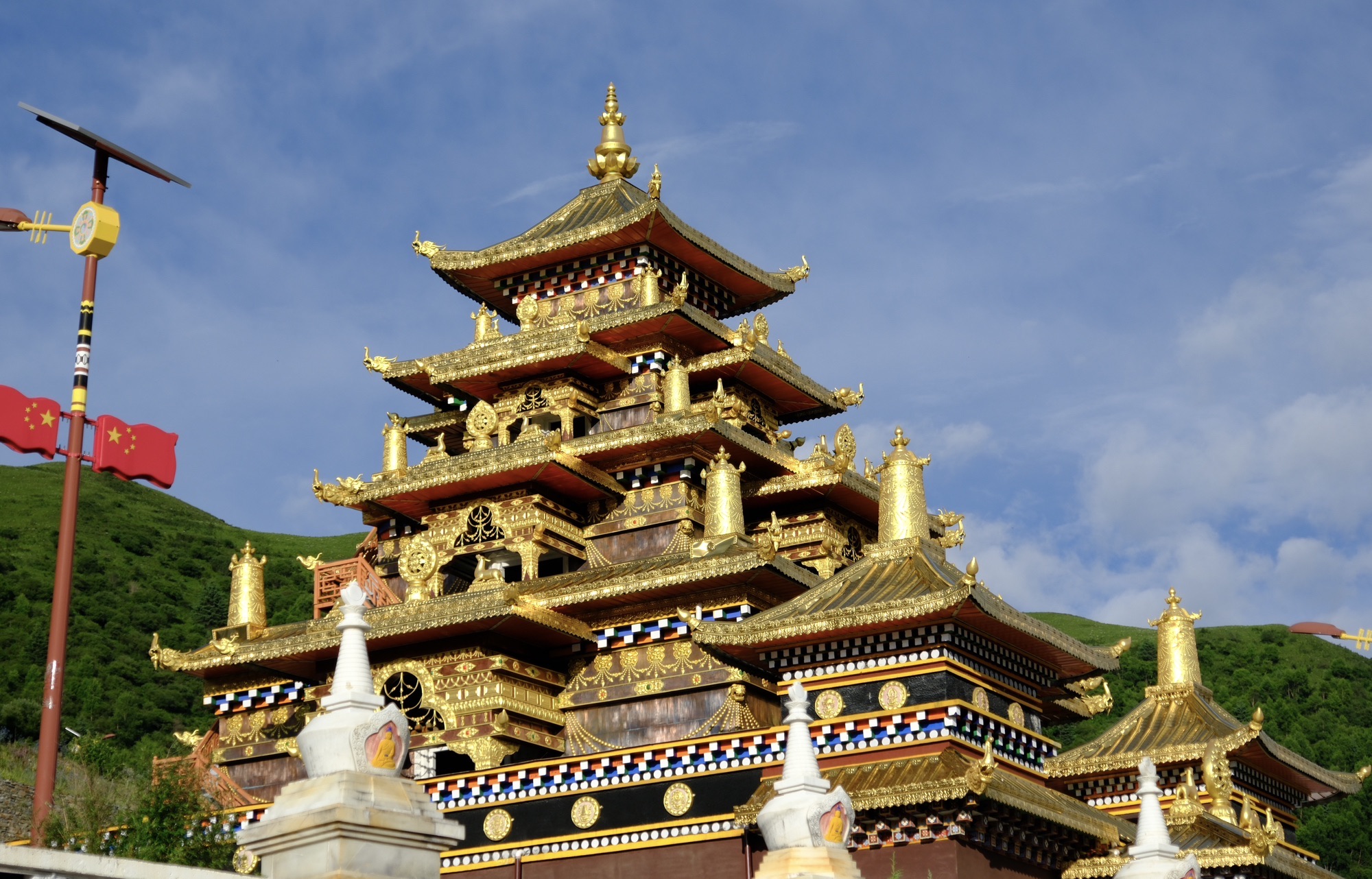 沙石多桑珠寺实景照片