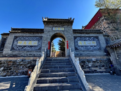 五台山风景名胜区-南山寺-伽蓝殿