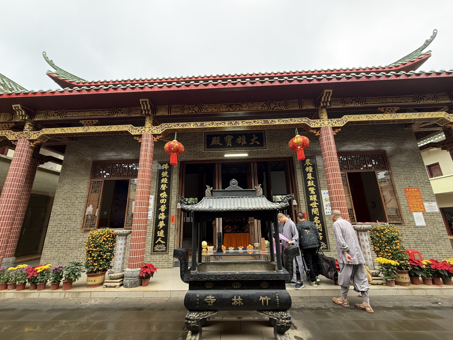竹林寺实景照片