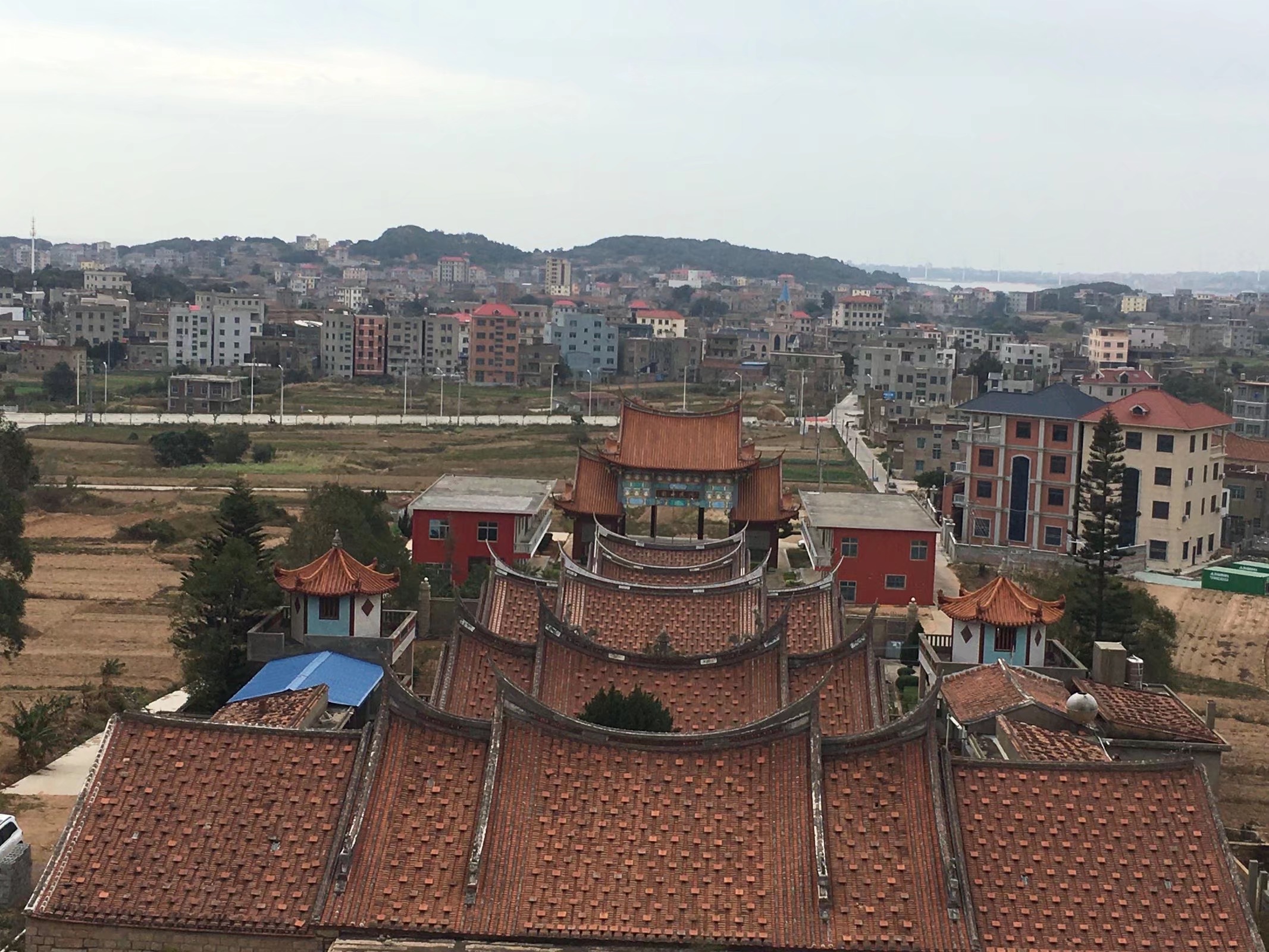 樟林陀山寺实景照片