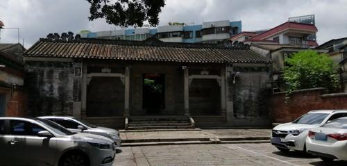 三山古庙实景照片