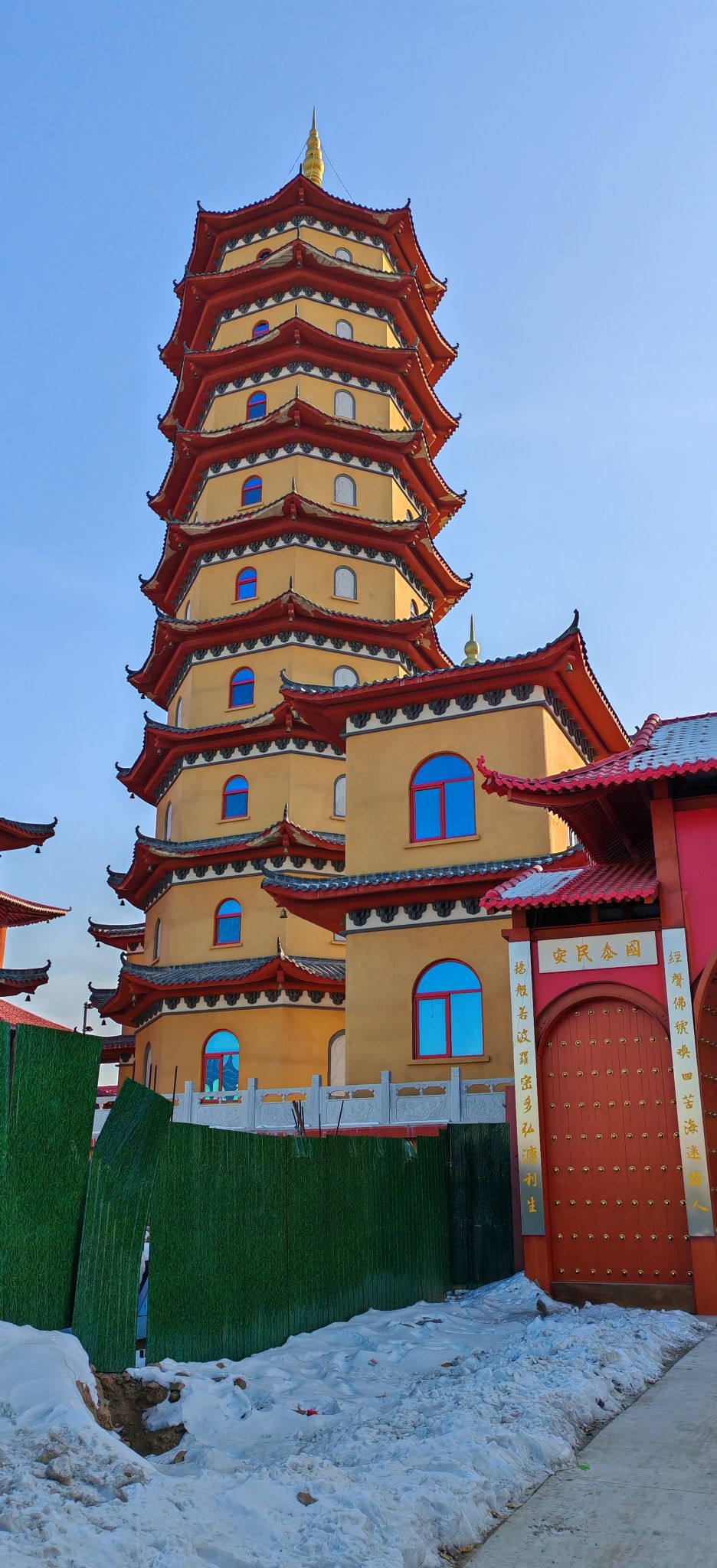 望都县中觉寺实景照片