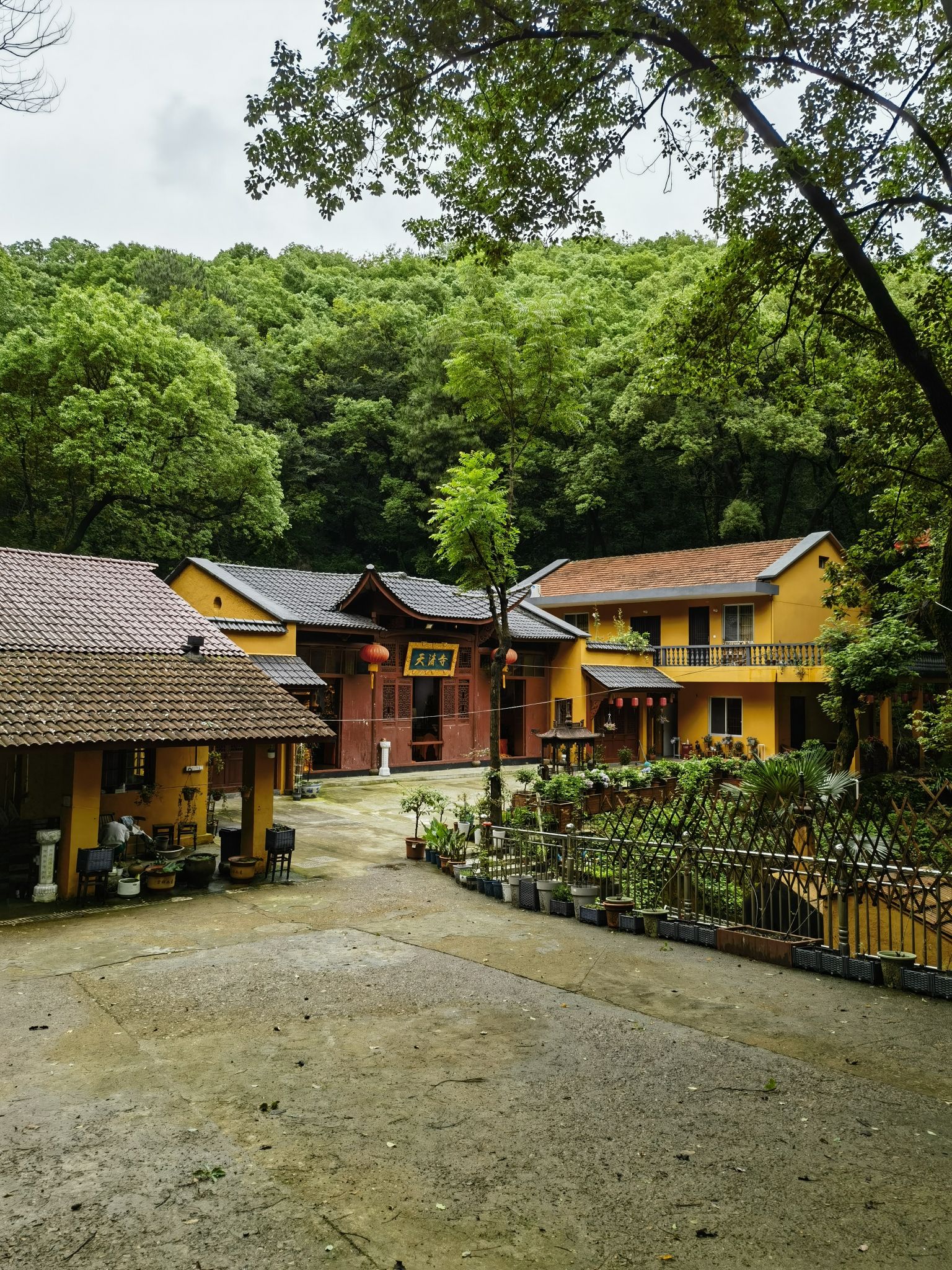 天清寺实景照片