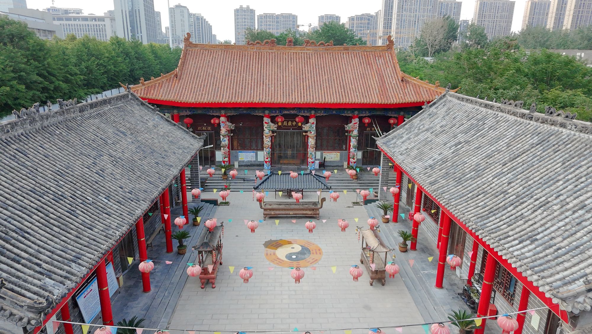 中岳三关庙实景照片