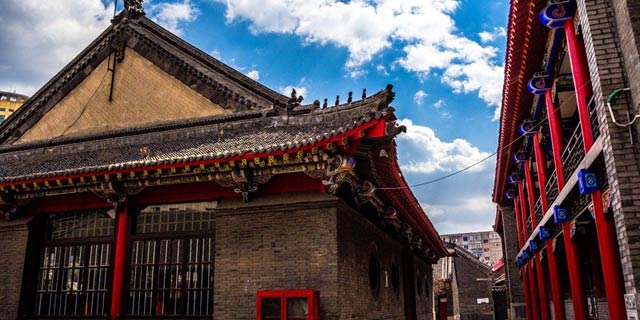 慈恩寺实景照片