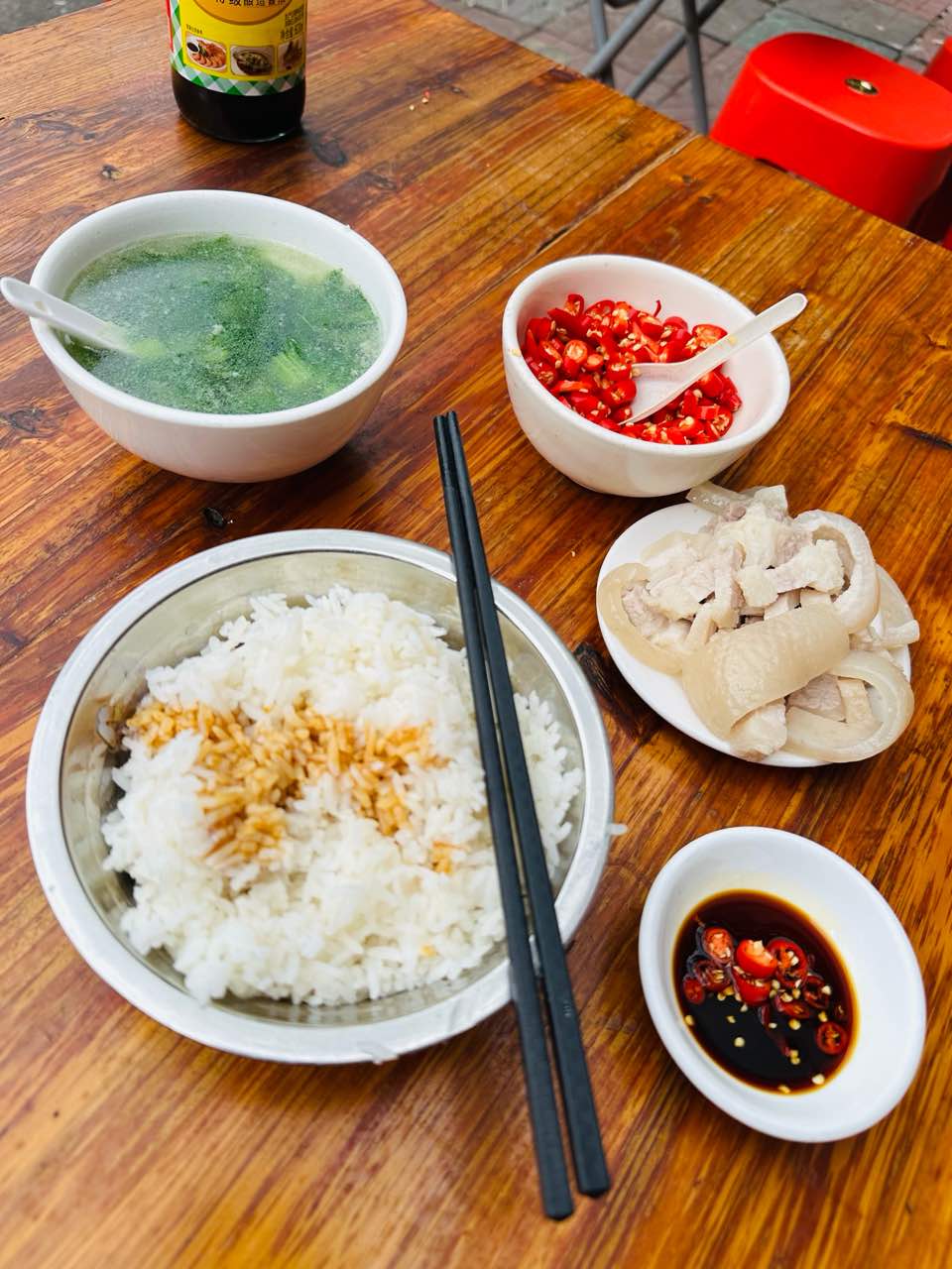 老那大白切饭