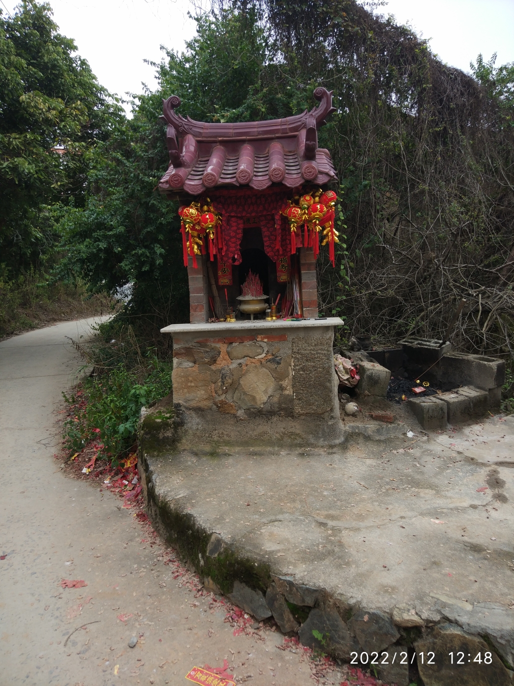 上坪土地庙实景照片