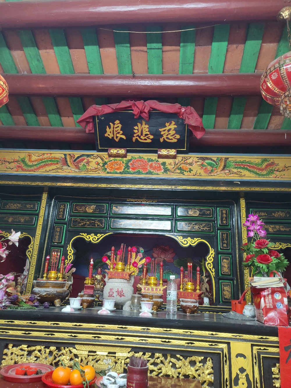 慈悲娘娘古庙实景照片