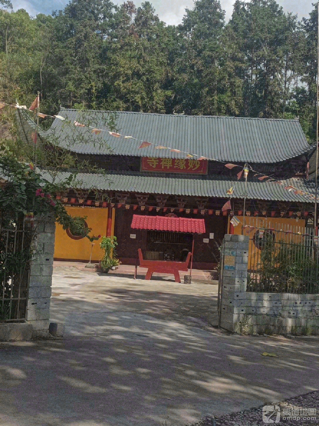 环江县妙缘禅寺实景照片
