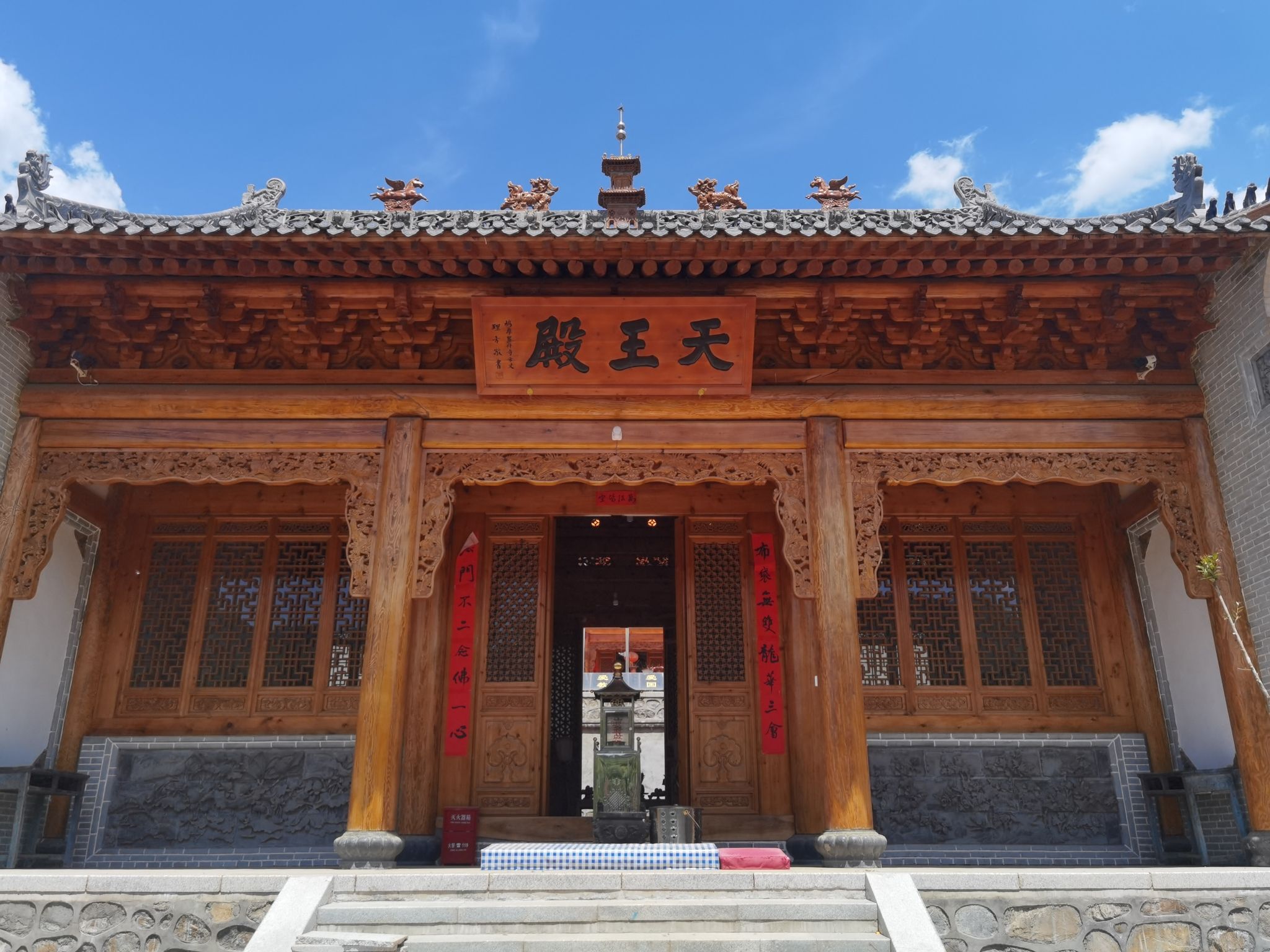 慈航寺天王殿实景照片