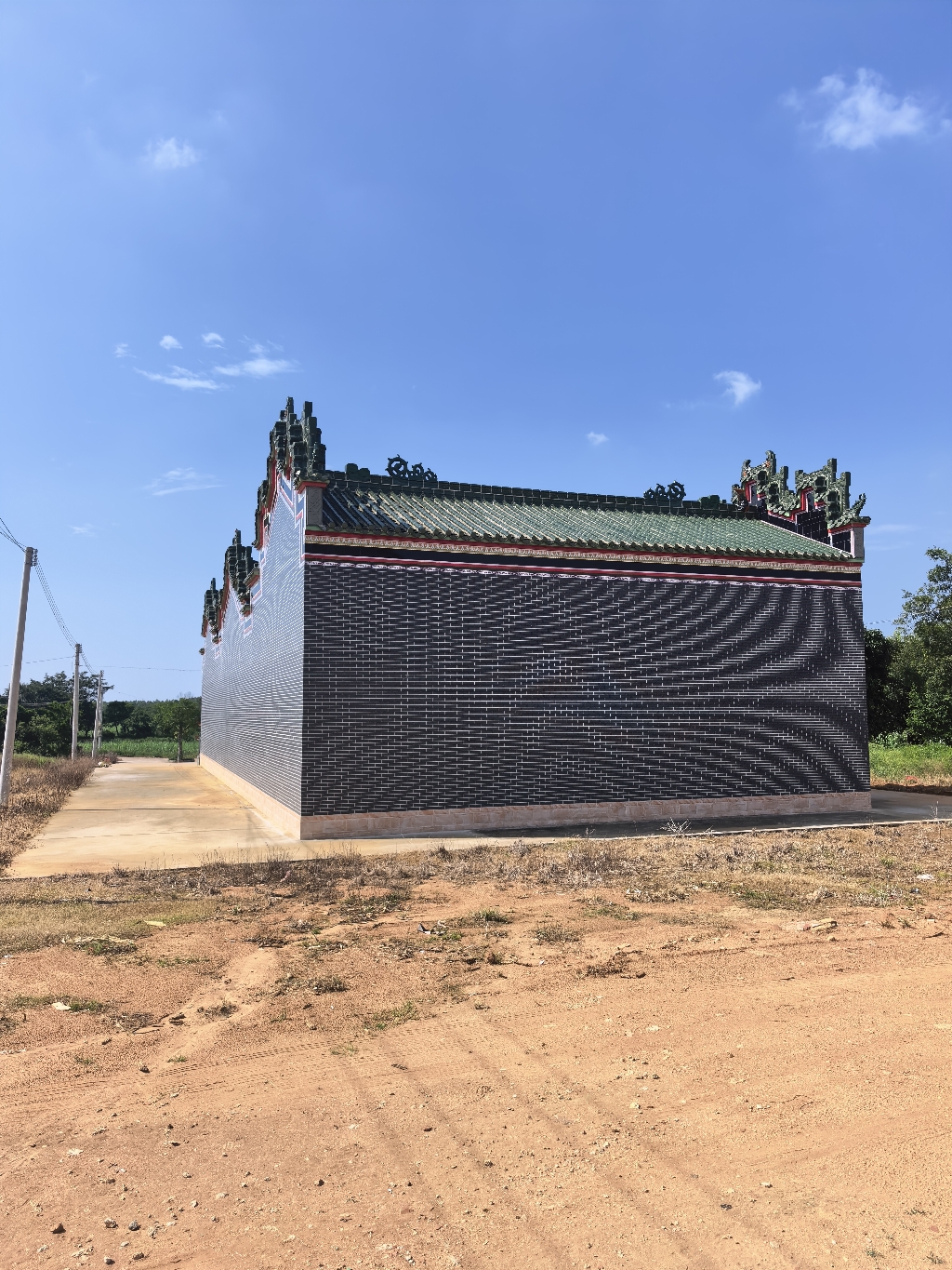 塘仔尾蔡氏宗祠实景照片
