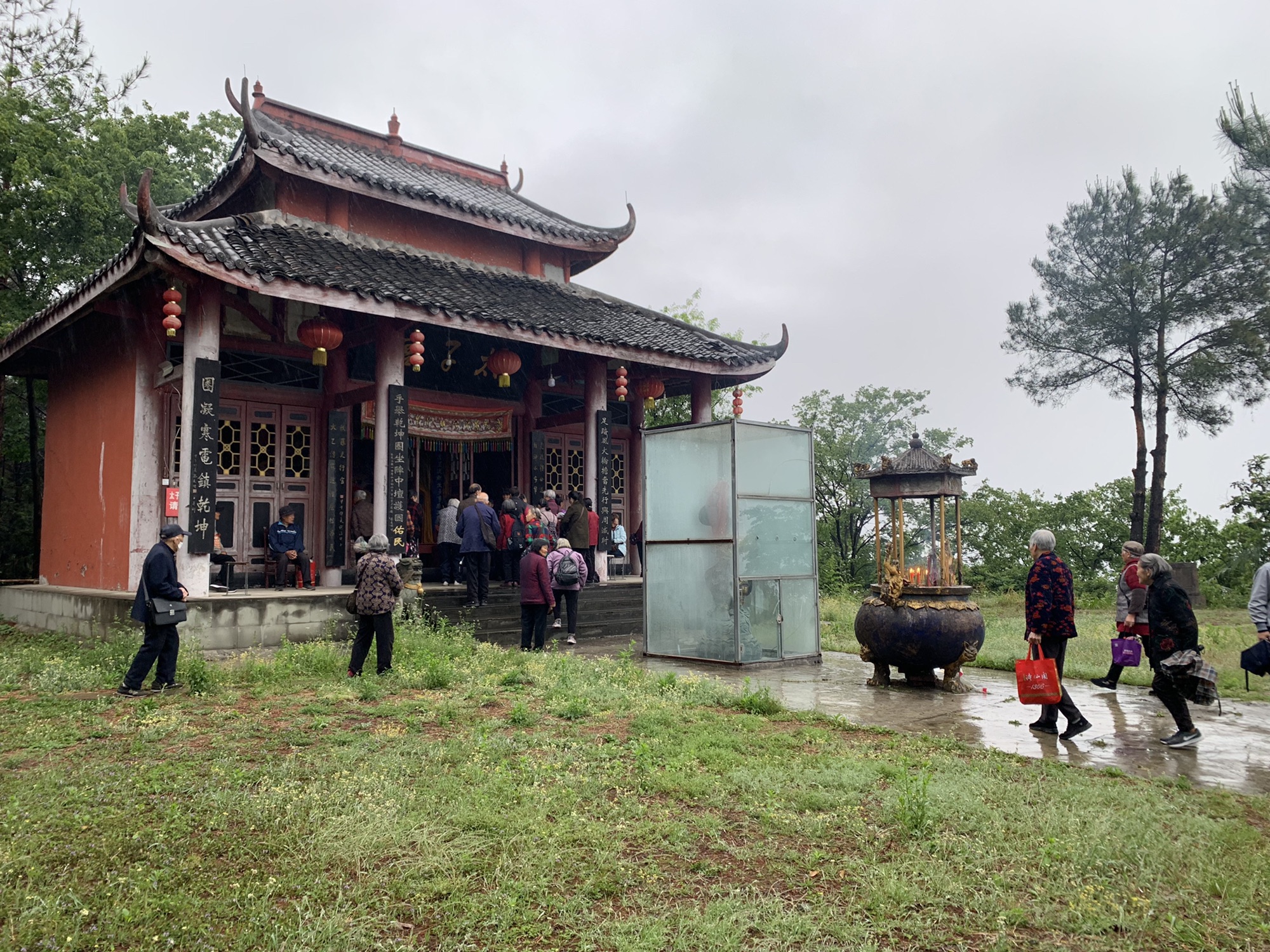 江油市陈塘关道观实景照片