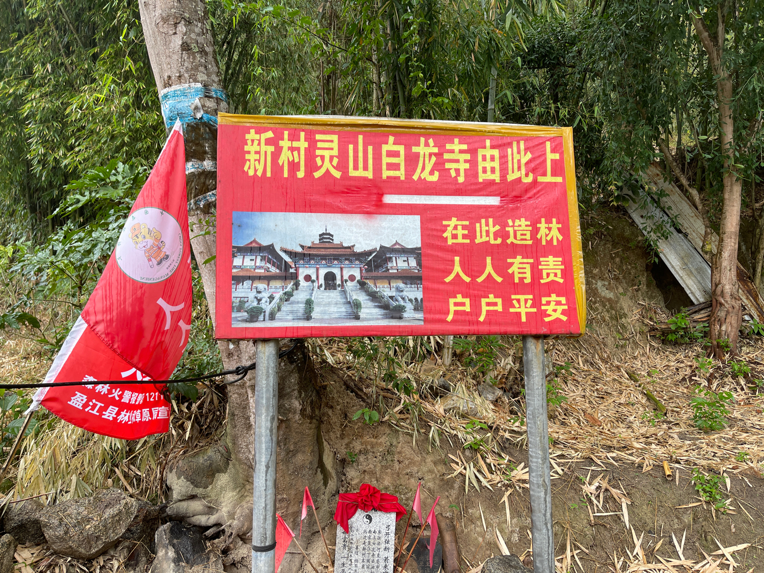 新村灵山白龙寺实景照片