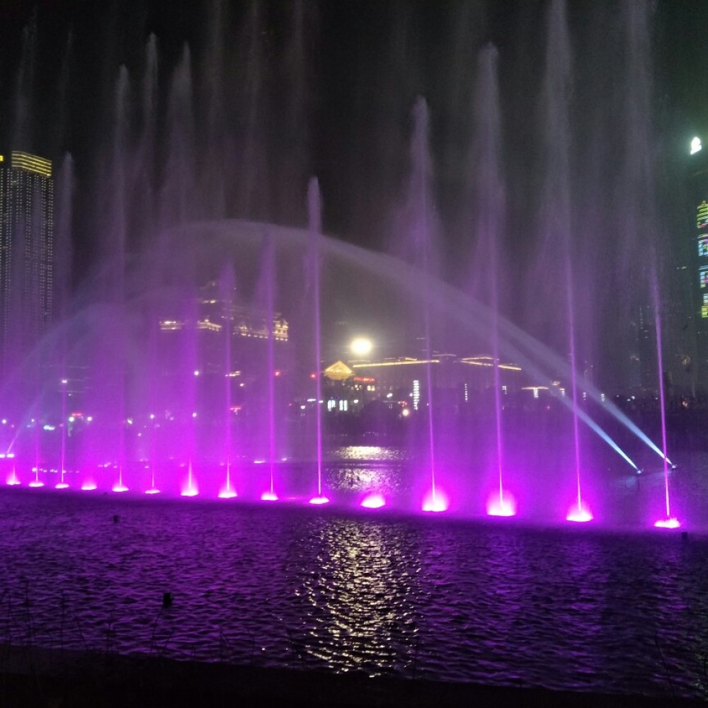 南昌秋水广场音乐喷泉景点图片