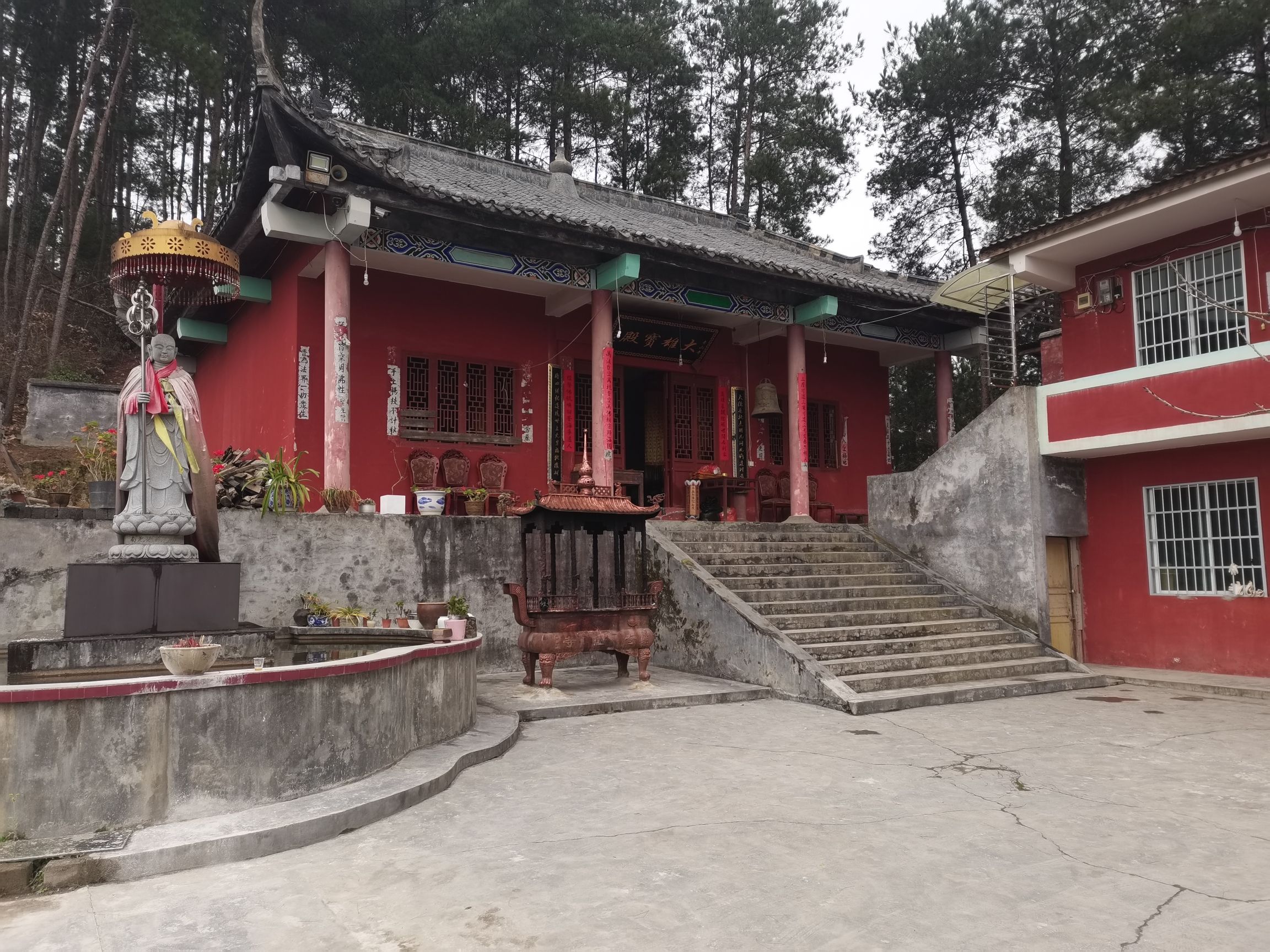 奇山寺实景照片