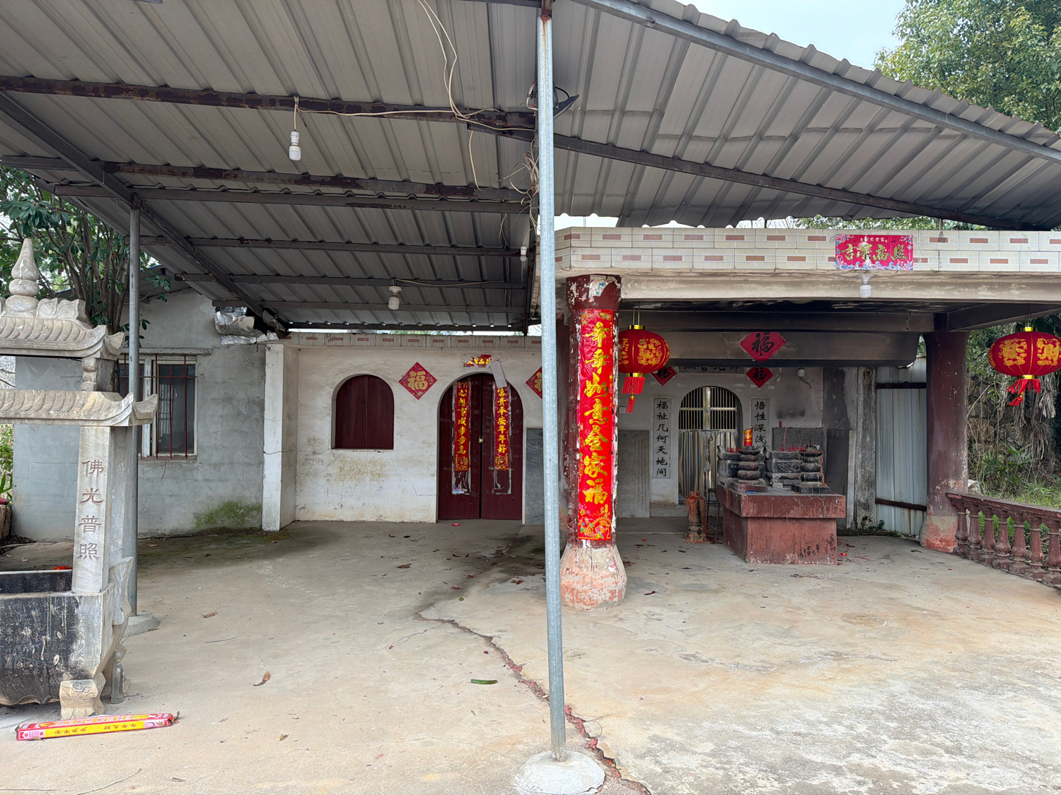 黄岭村土地庙实景照片