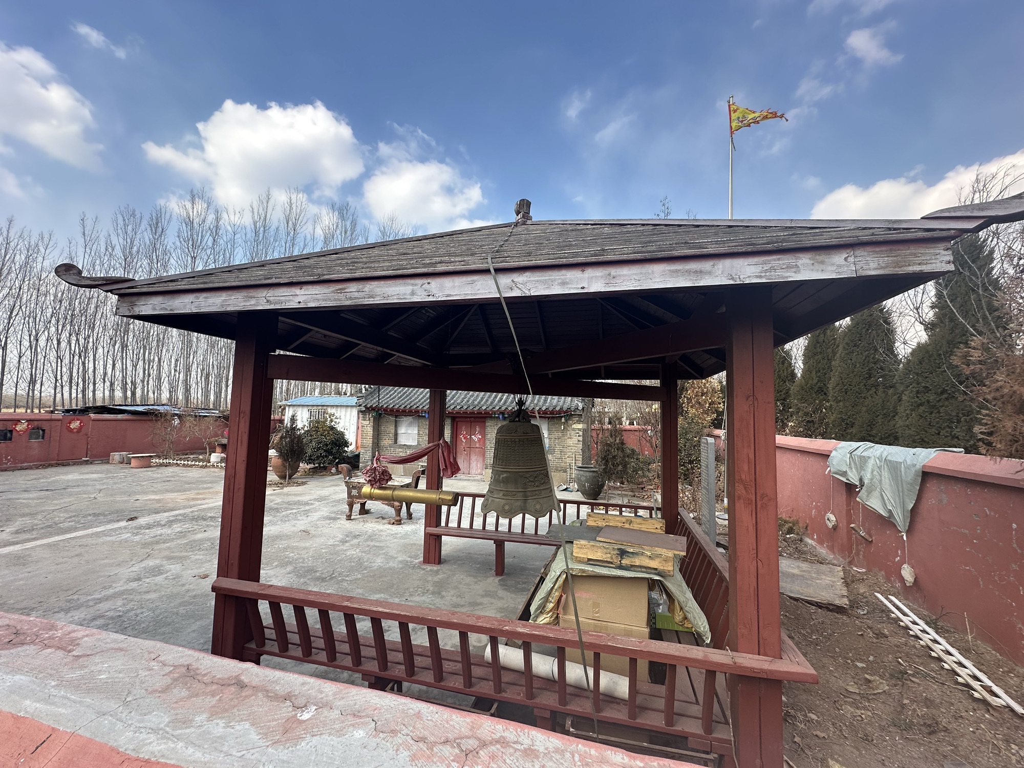 灵山街道李前庄关帝庙实景照片
