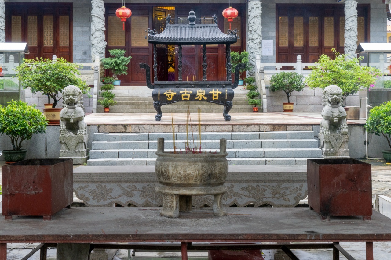 甘泉古寺实景照片