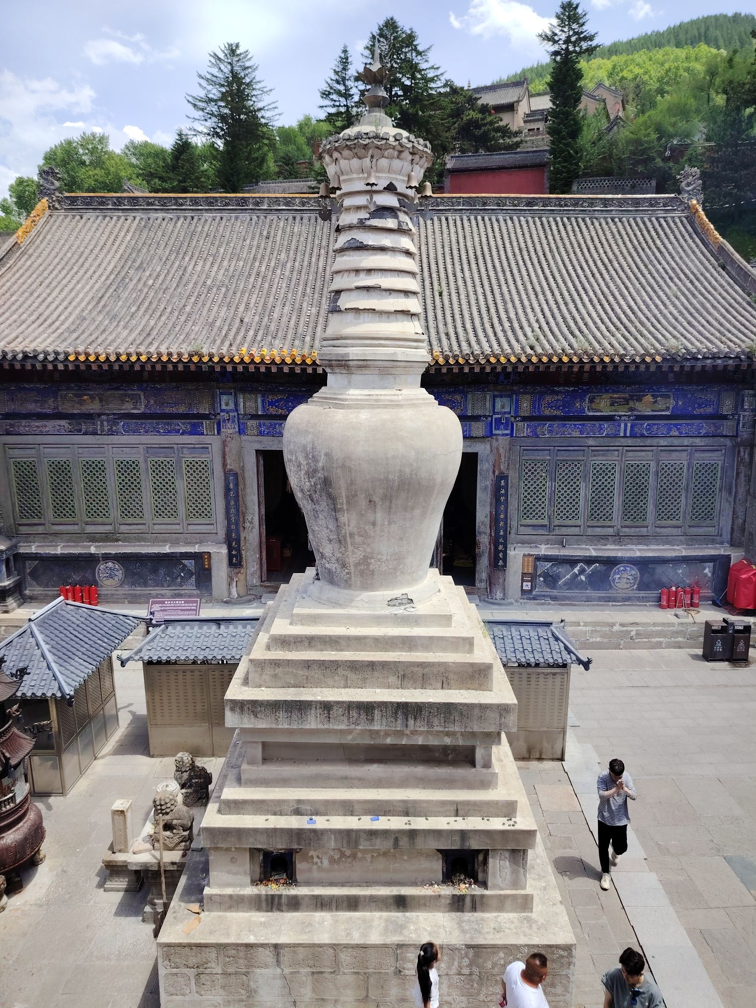 五台山风景名胜区-药师殿实景照片