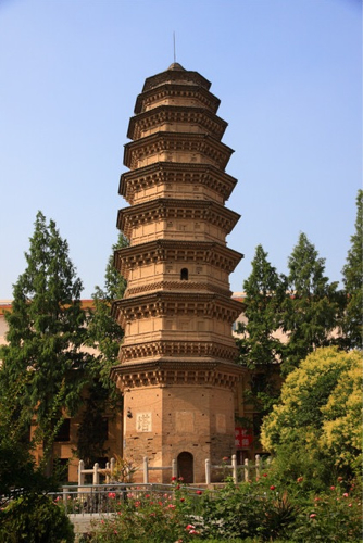 太平寺塔实景照片