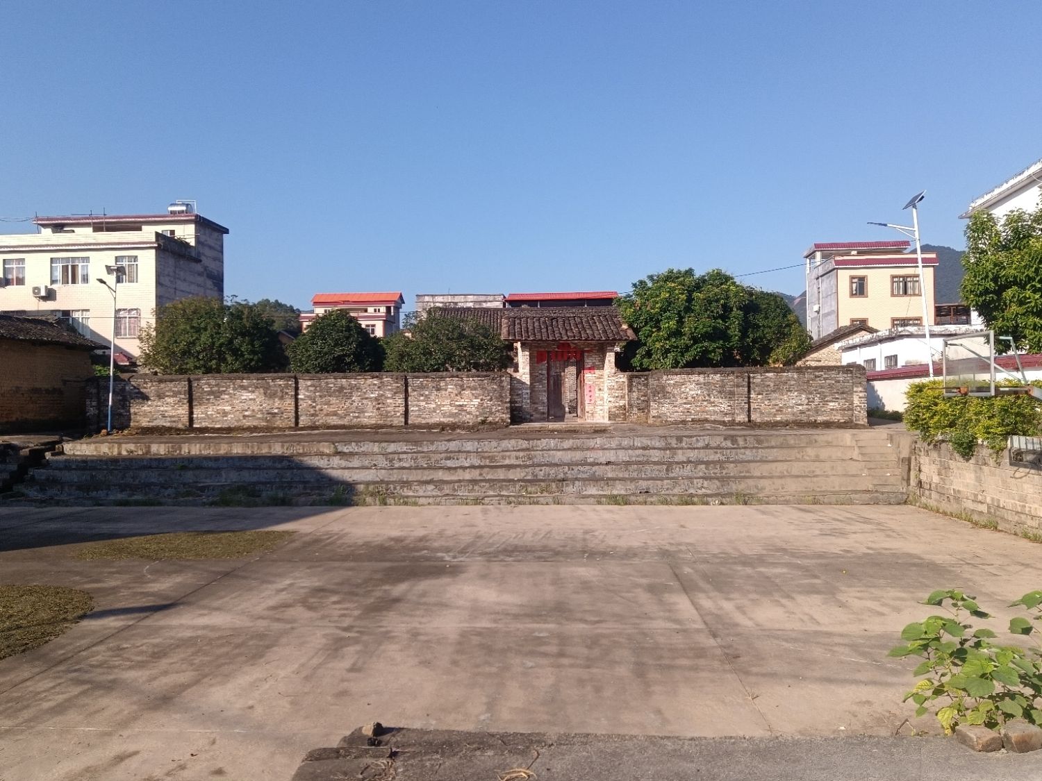 苍梧县黄氏宗祠实景照片