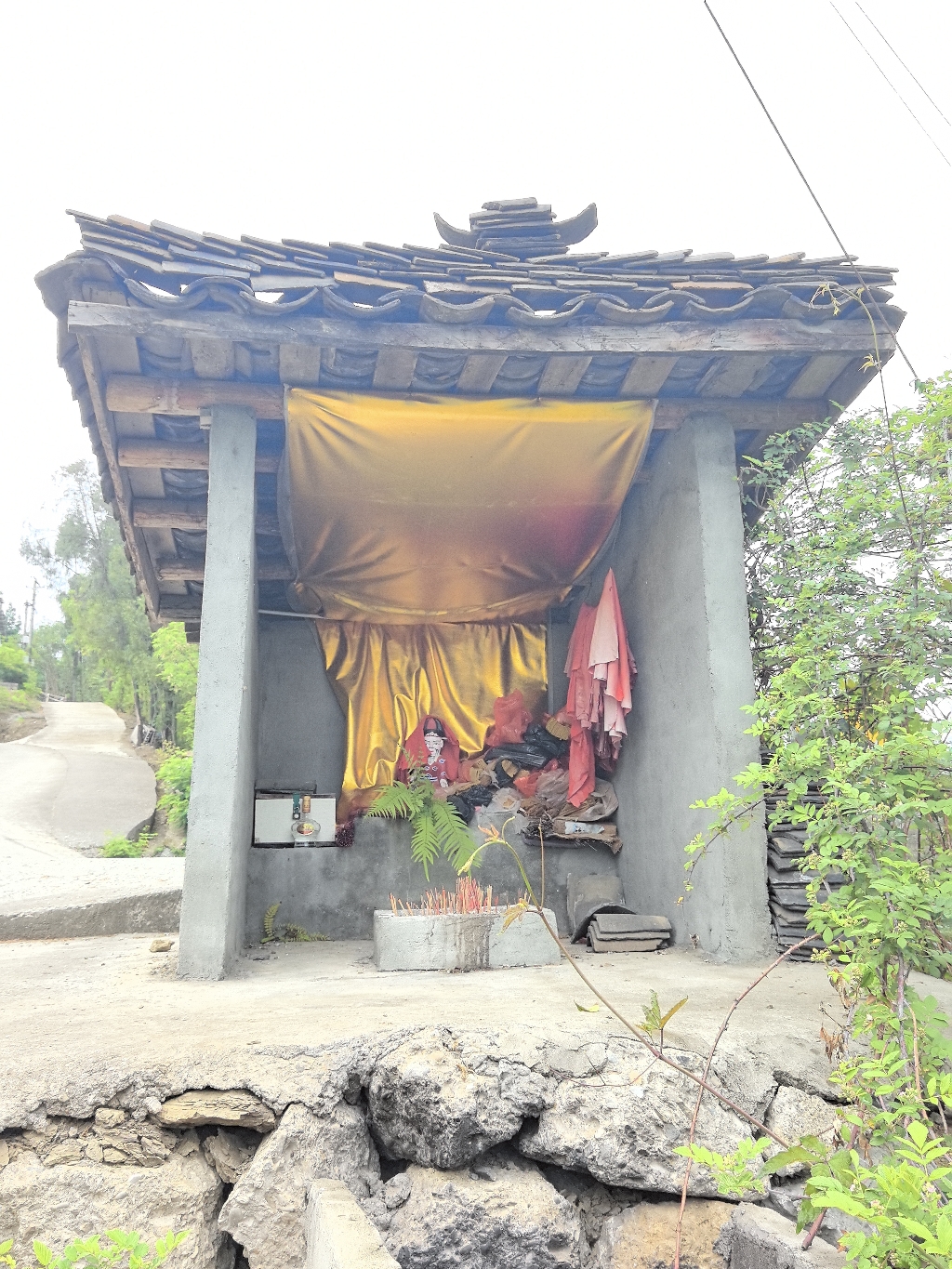 文笔村土地庙实景照片