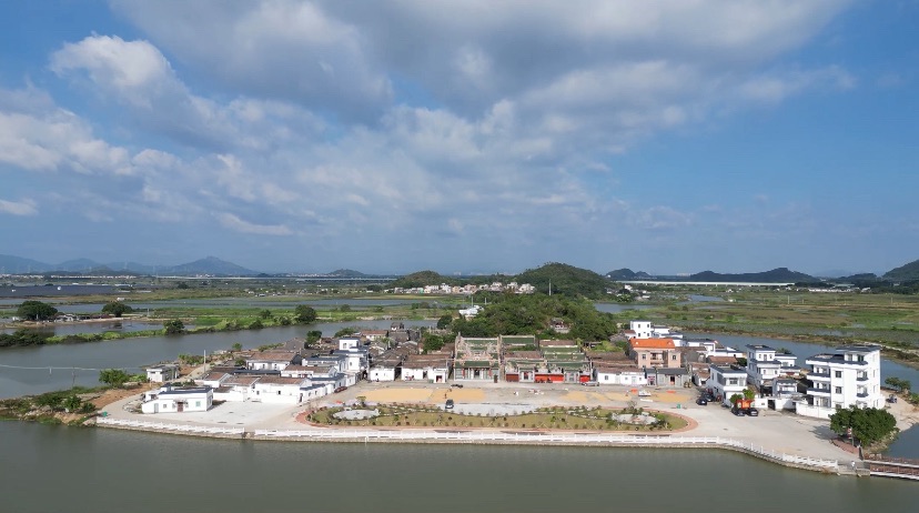 屿岭乡张氏宗祠实景照片