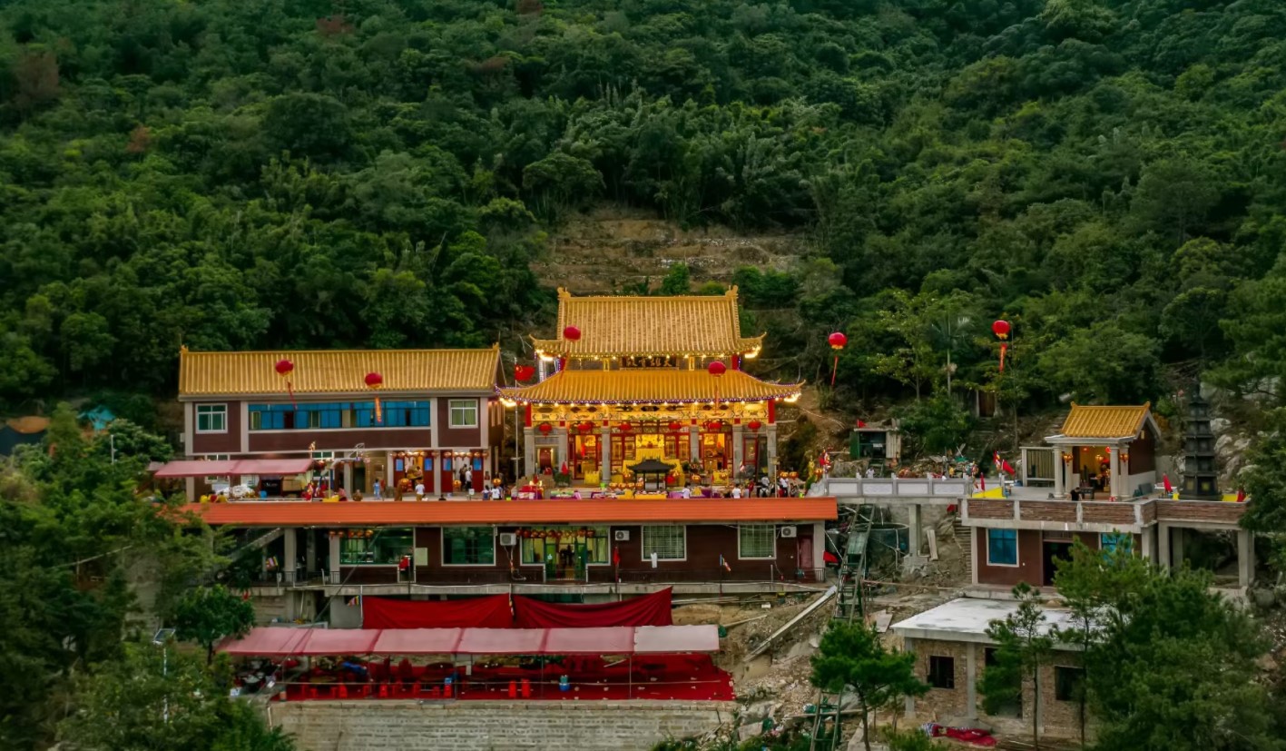 半山紫福寺实景照片