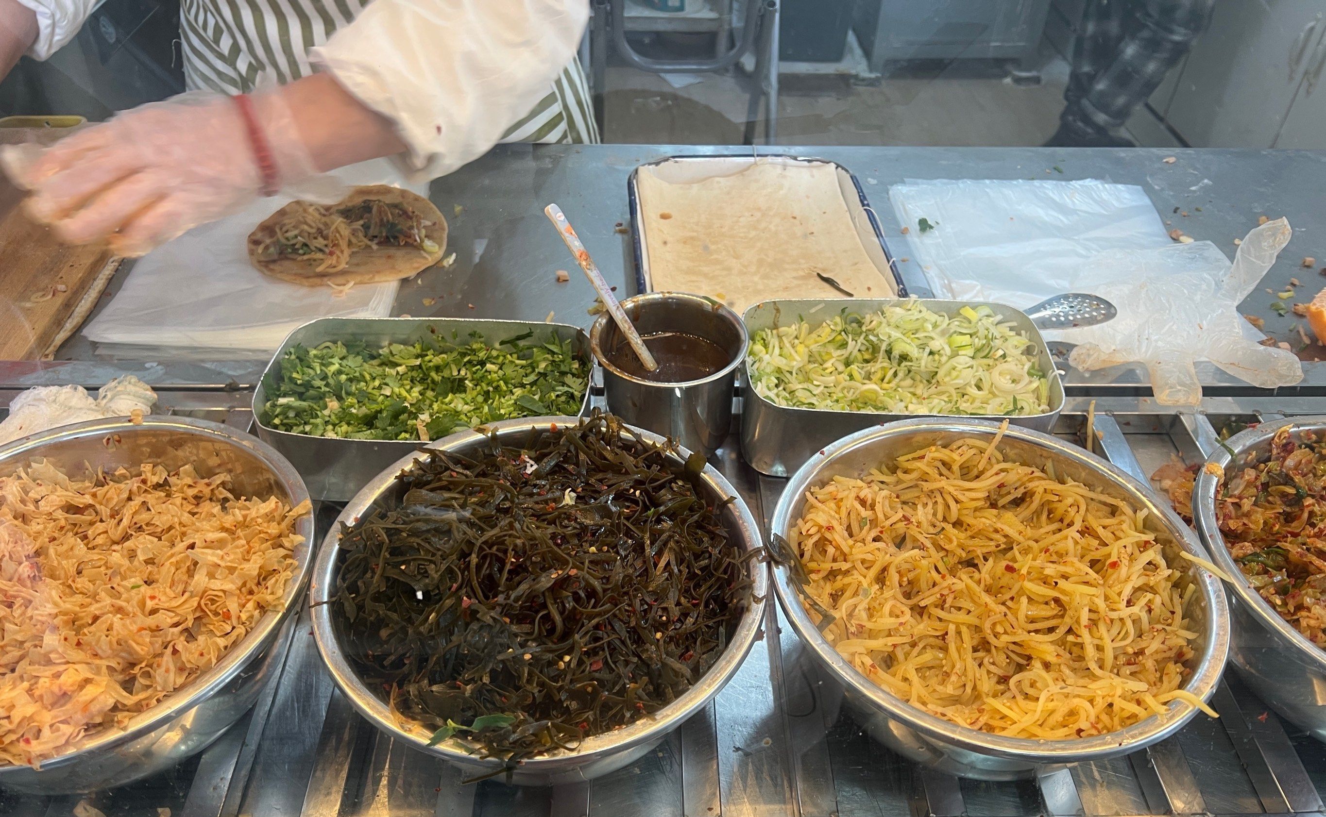 老田熏肉大饼
