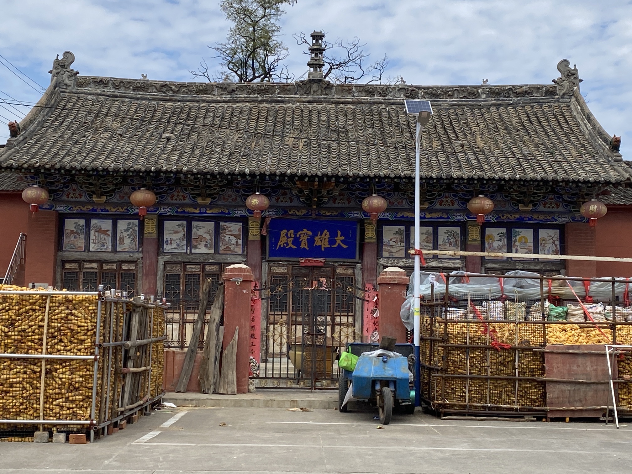 白马寺实景照片