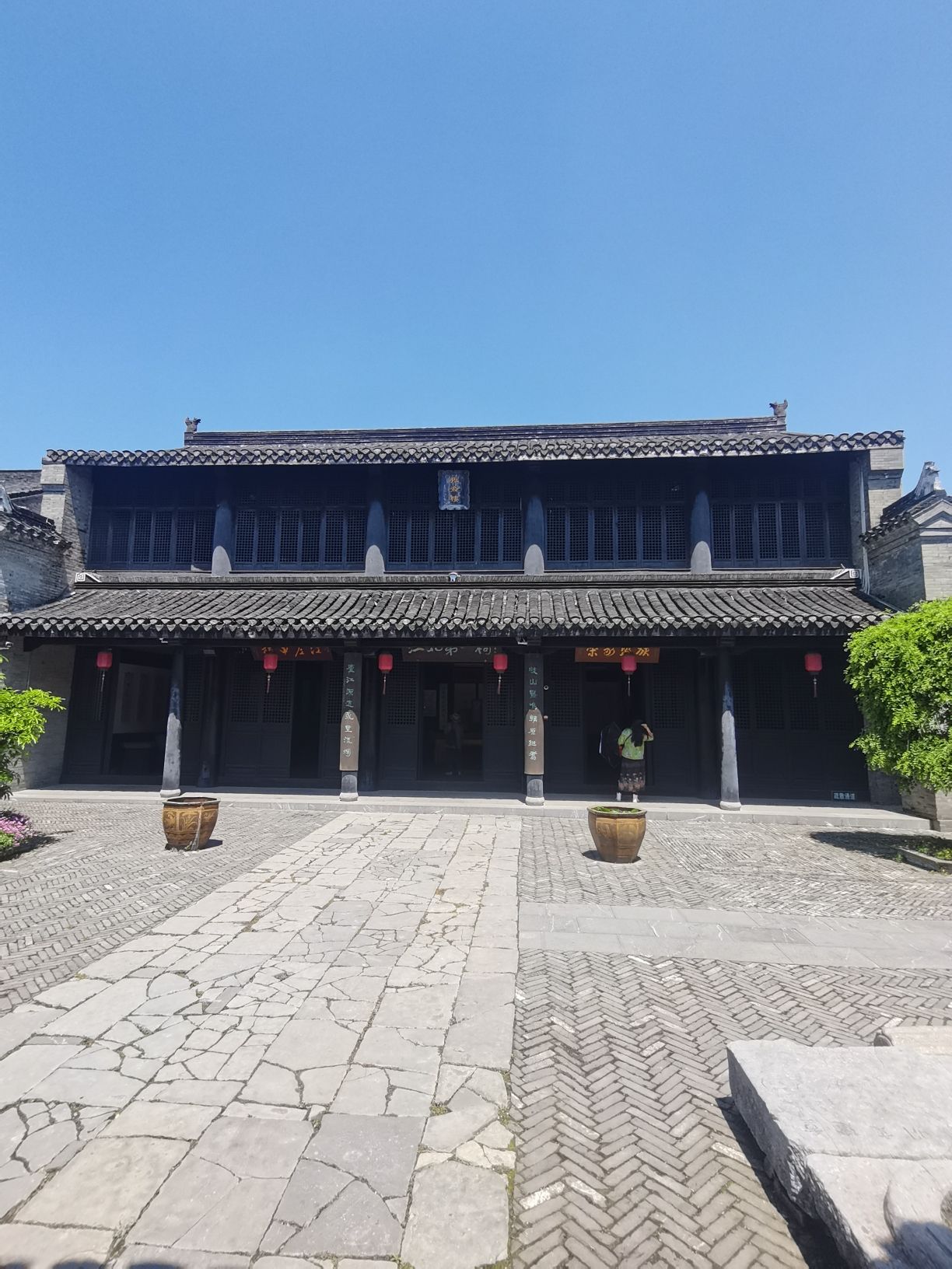 黄桥决战支前委员会旧址何氏宗祠实景照片
