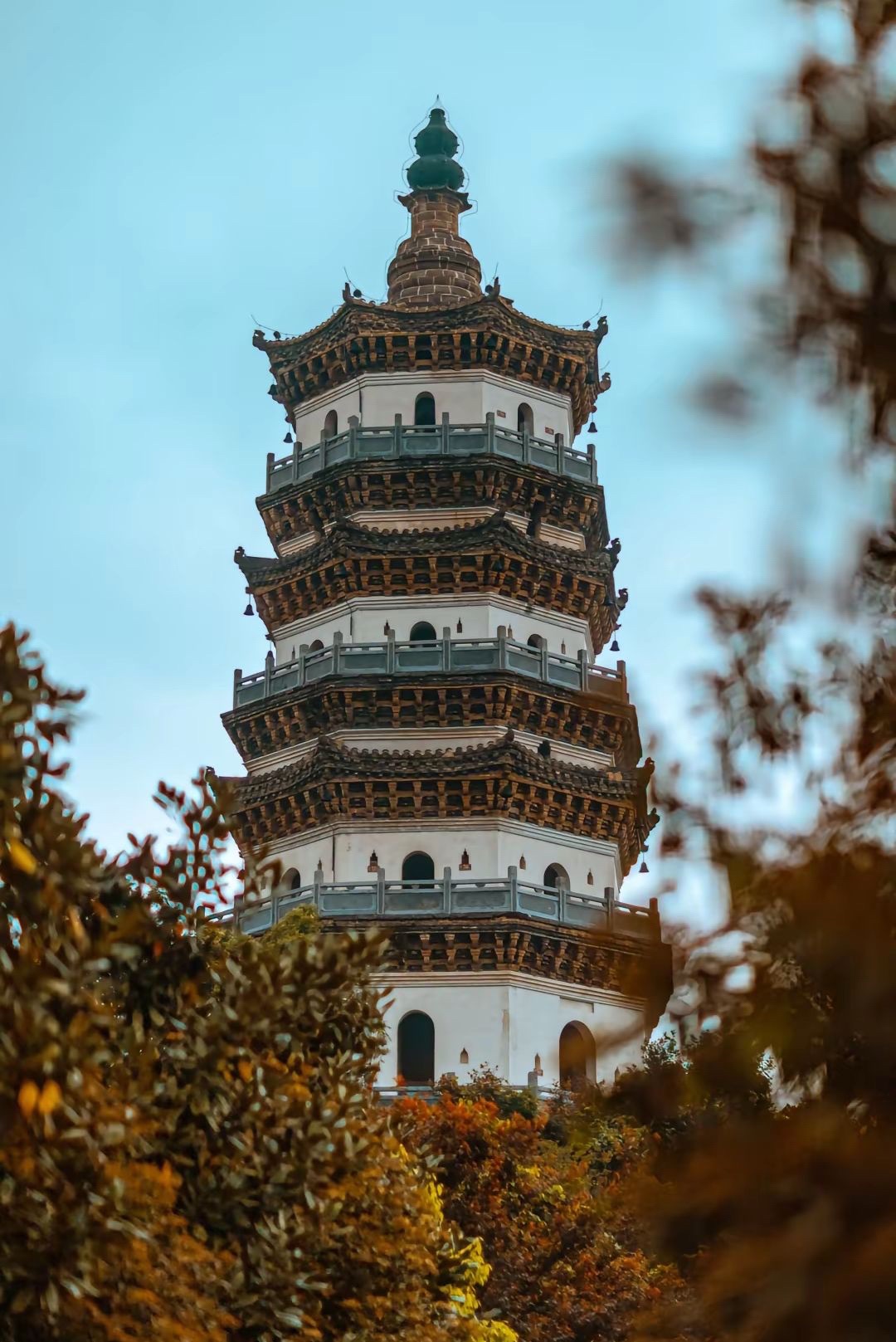 文昌塔实景照片