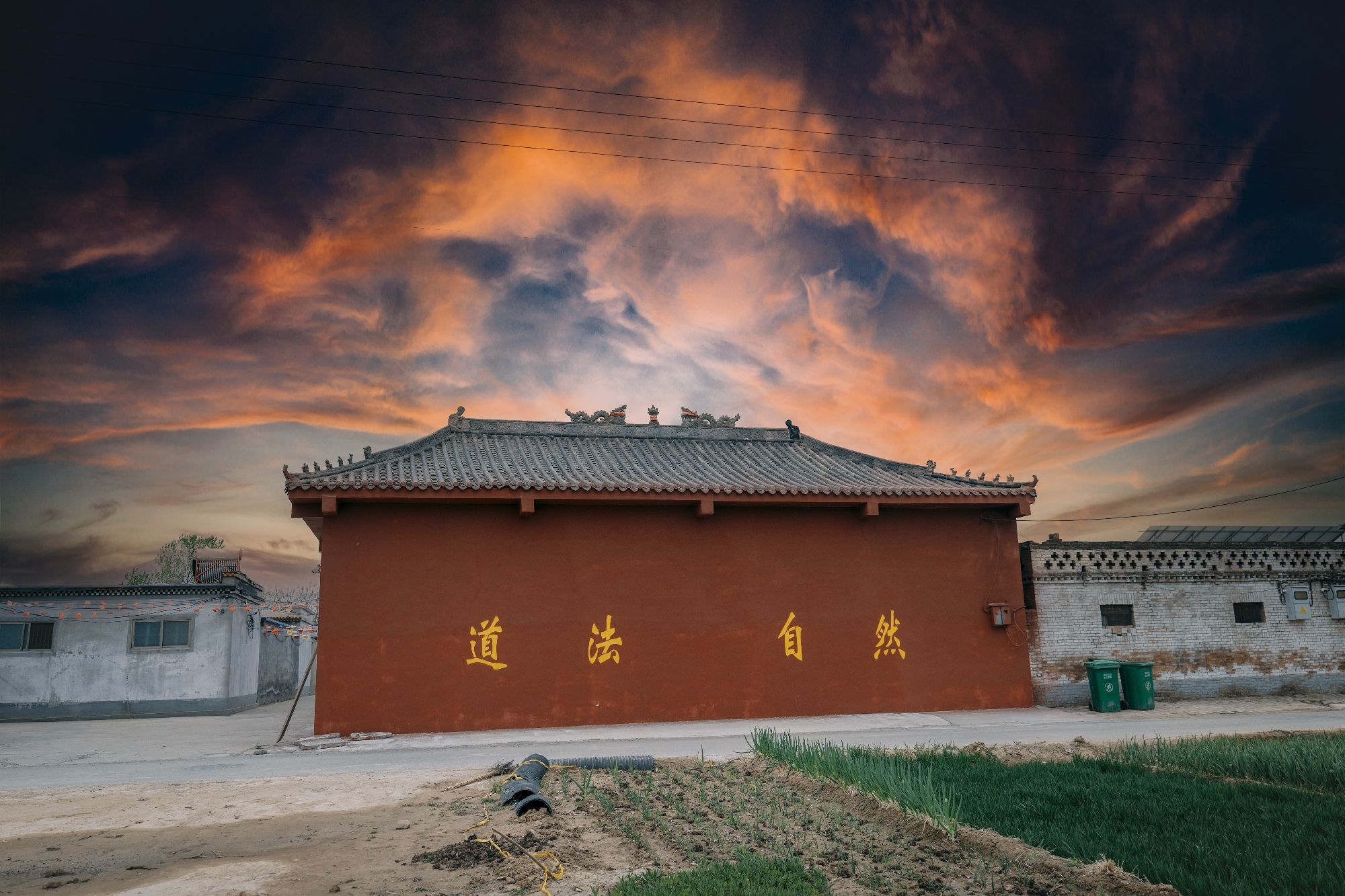 阳谷圣母宫实景照片