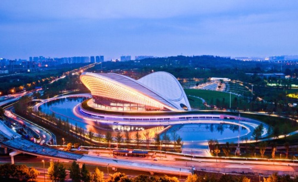 成都露天音乐公园景点图片