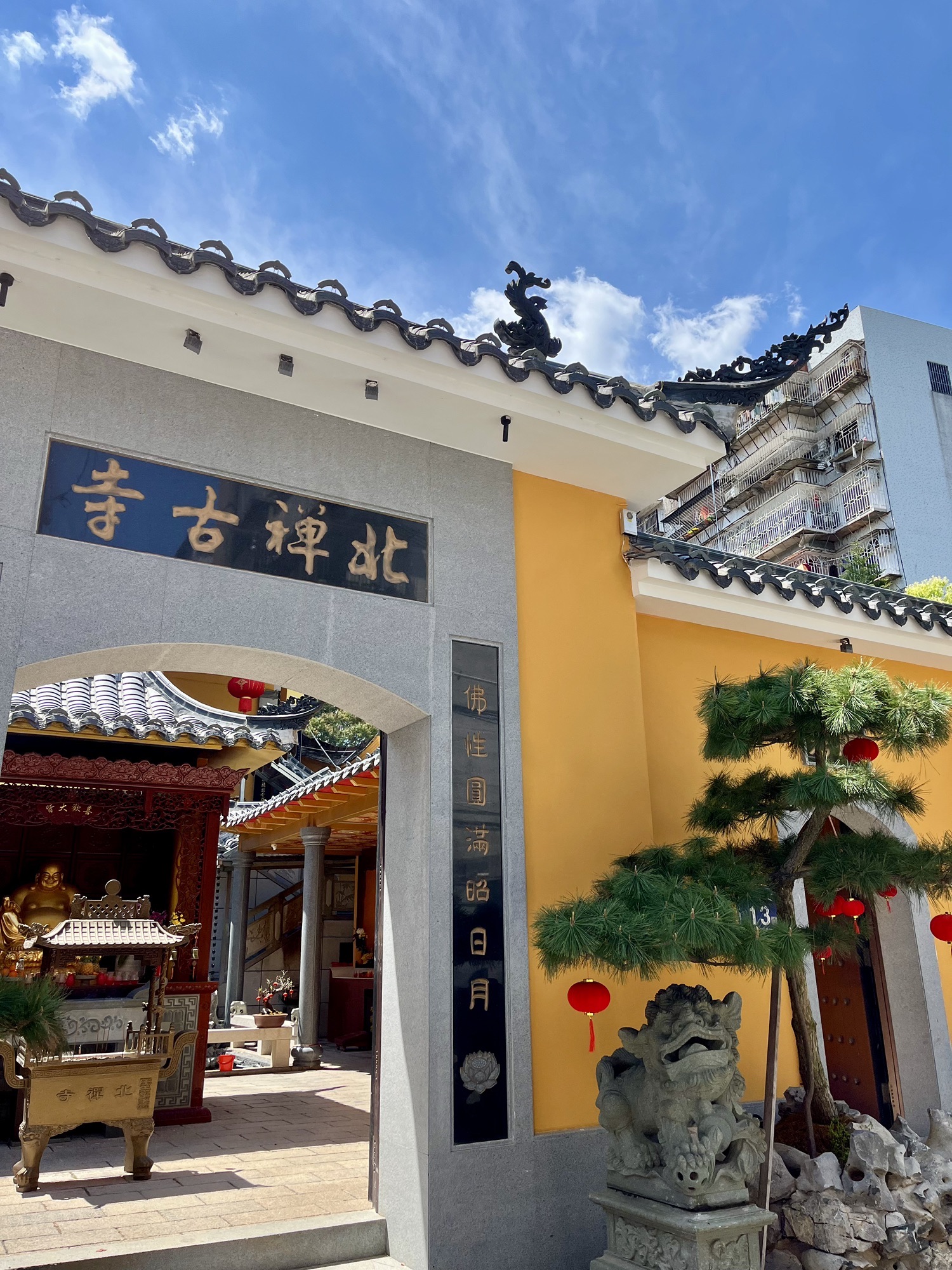 北禅古寺实景照片