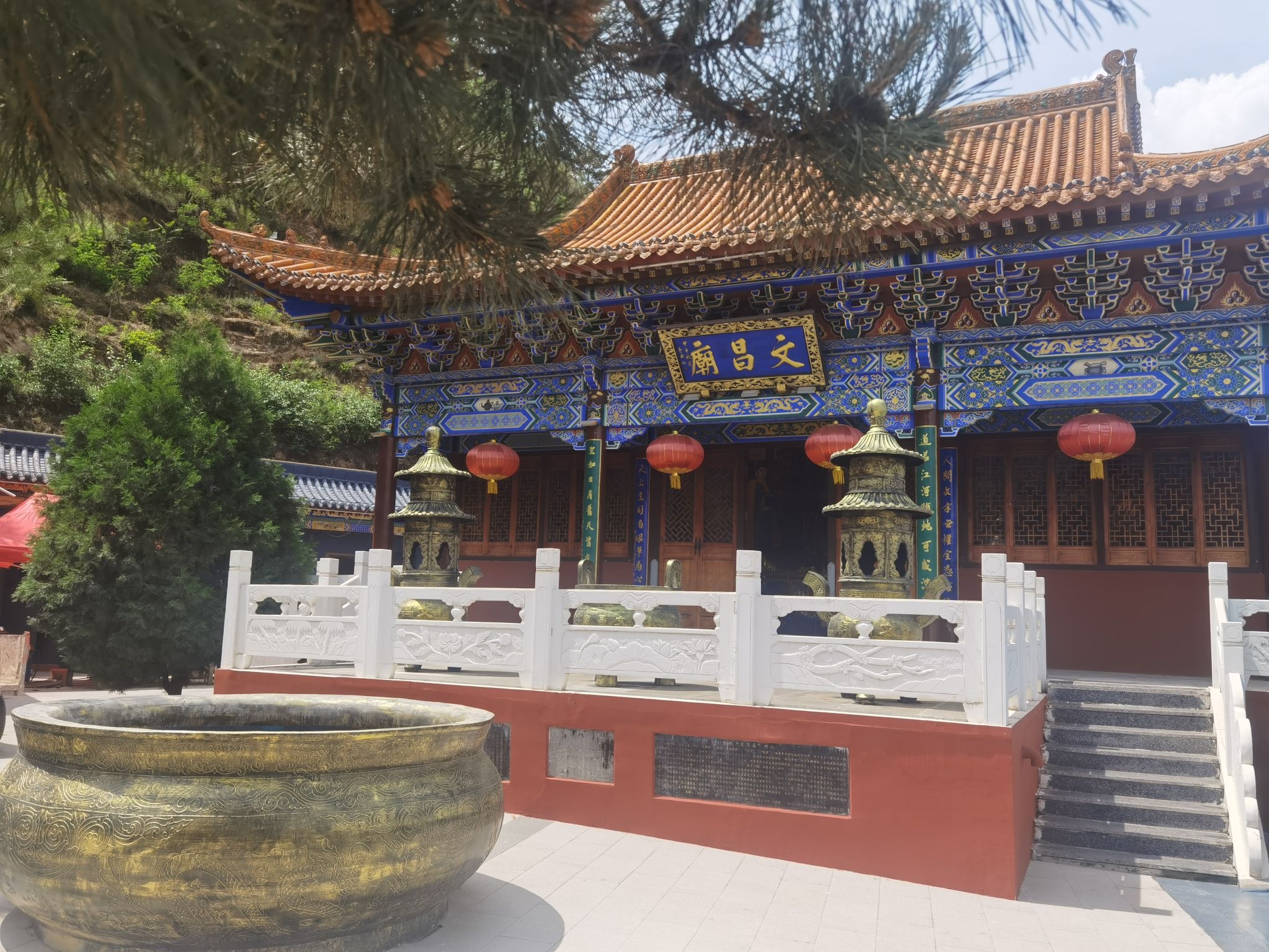 中阳东岳庙实景照片