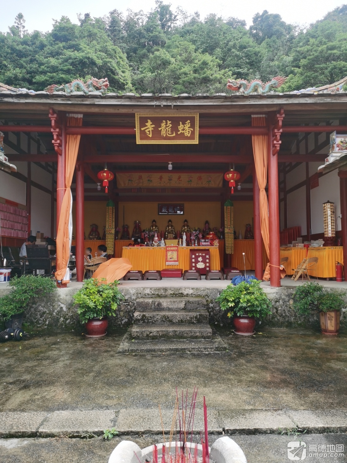 大田宋京虎鼻崎蟠龙寺实景照片