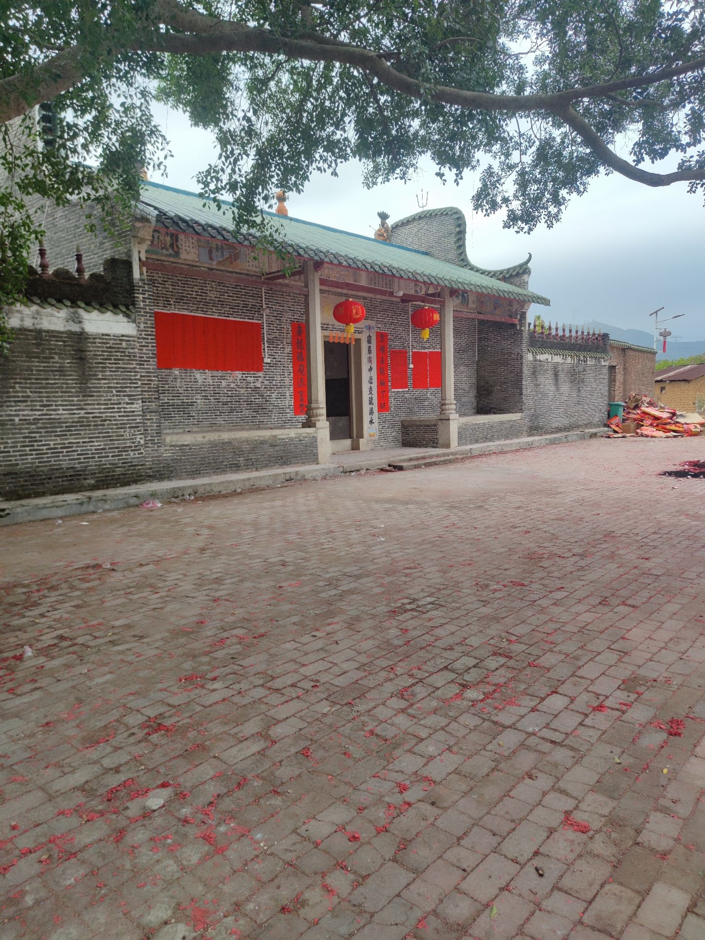 姚氏宗祠实景照片
