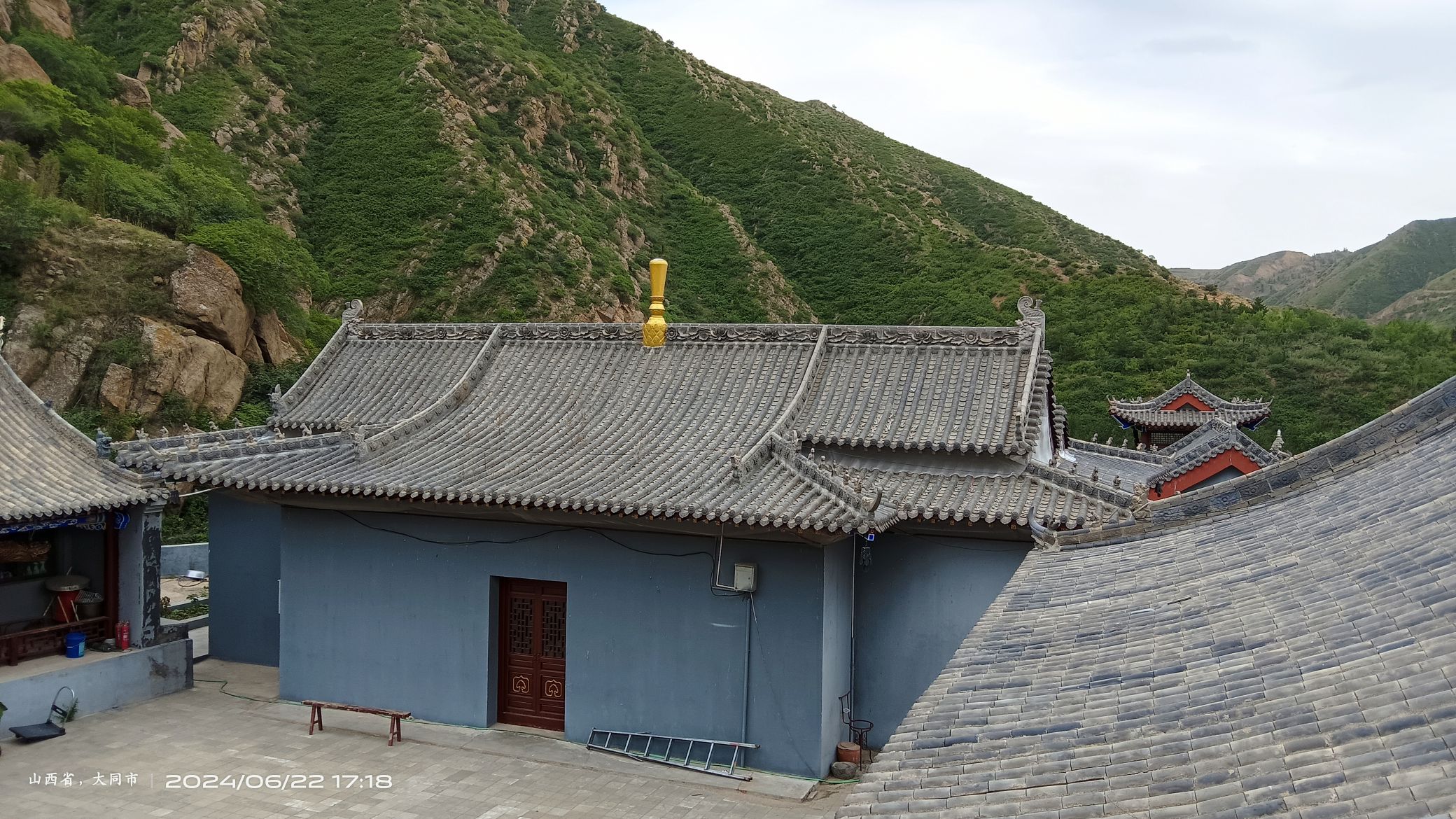 天镇县盘山显化寺实景照片