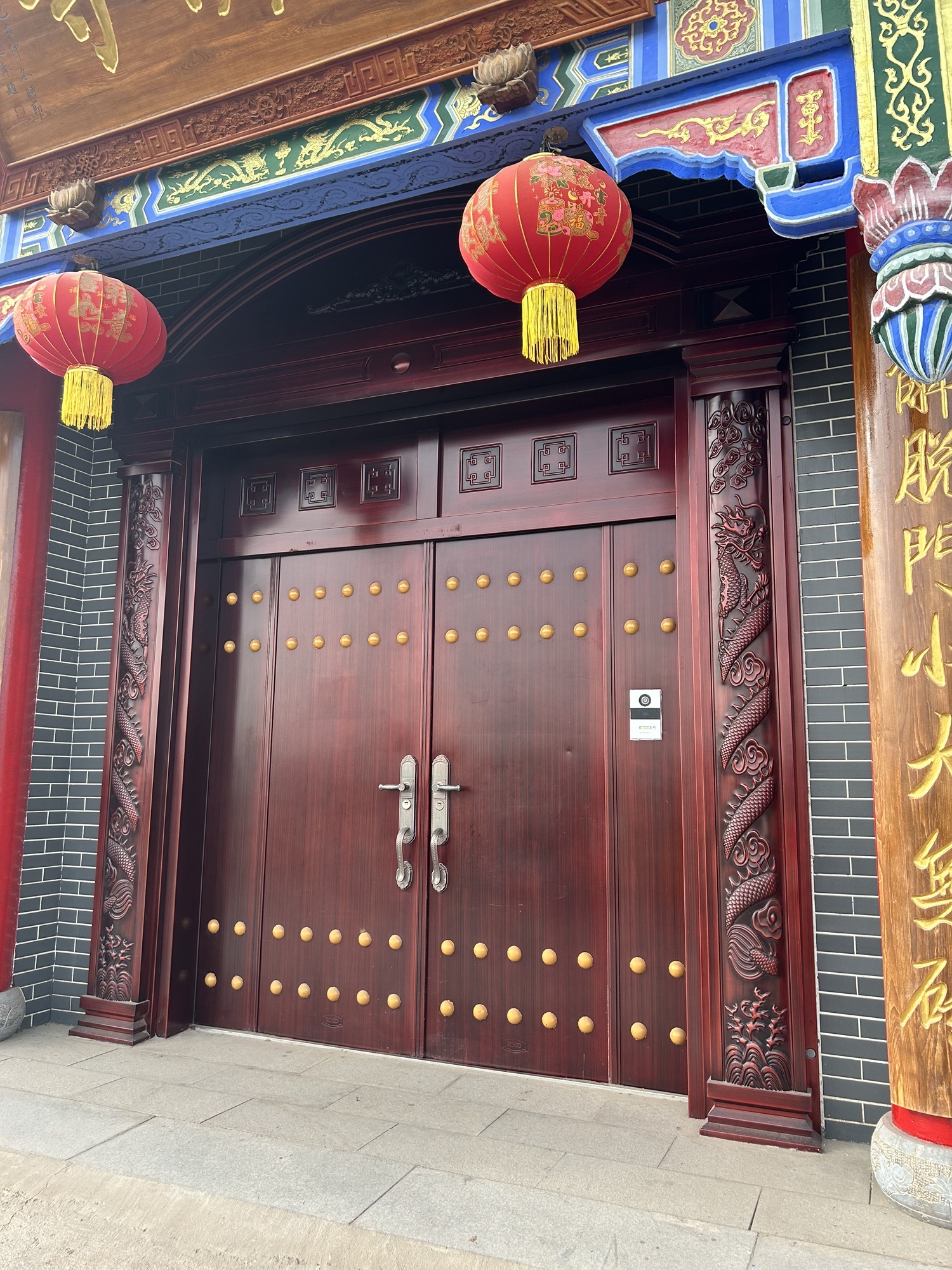 武功县慧济寺实景照片