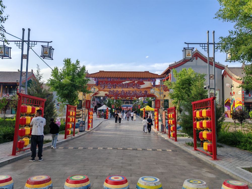 甘州府城景点图片