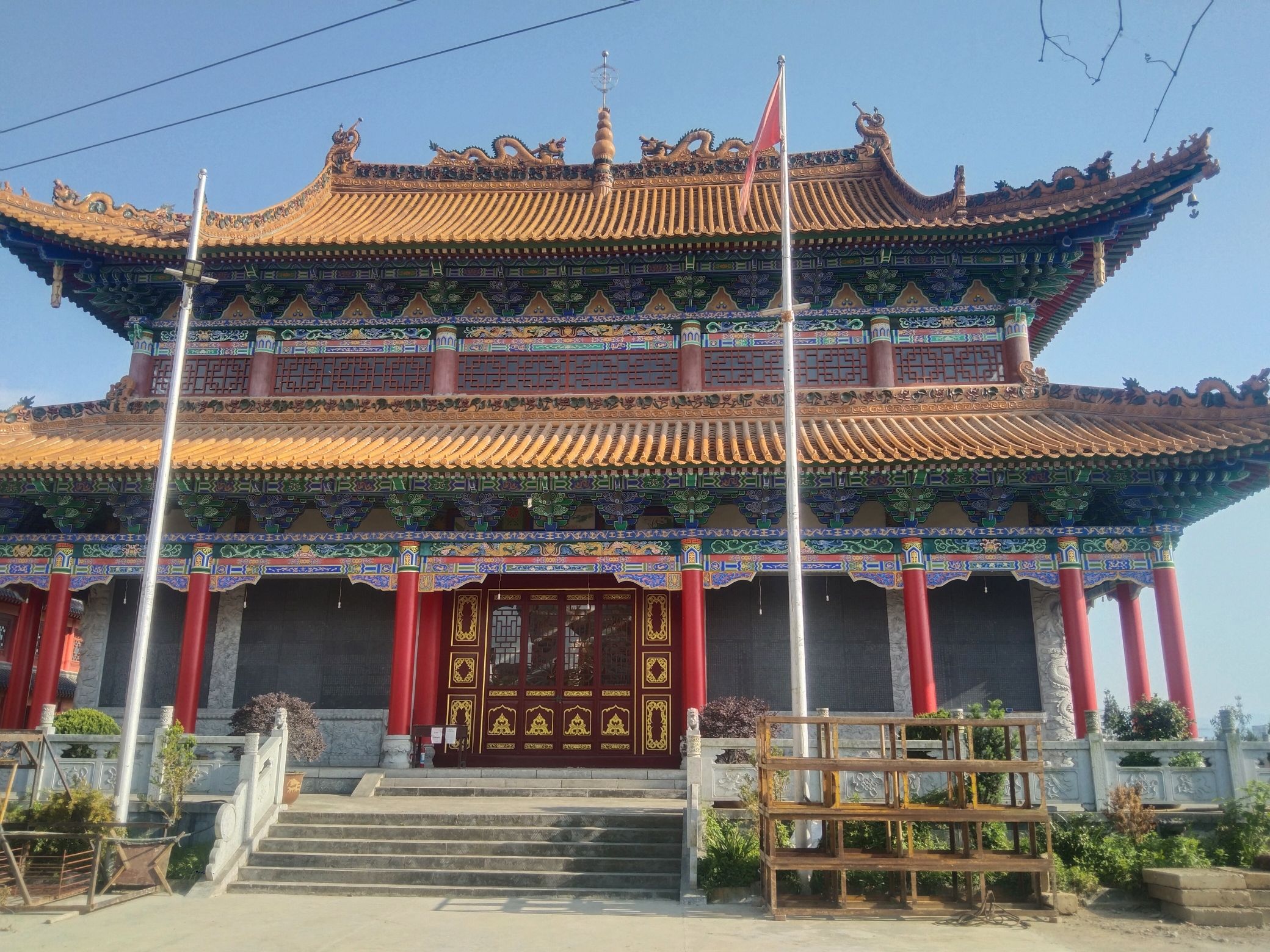 勉县观音寺实景照片