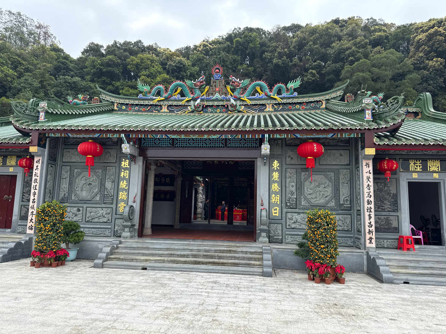 东坑彭祖祠堂实景照片